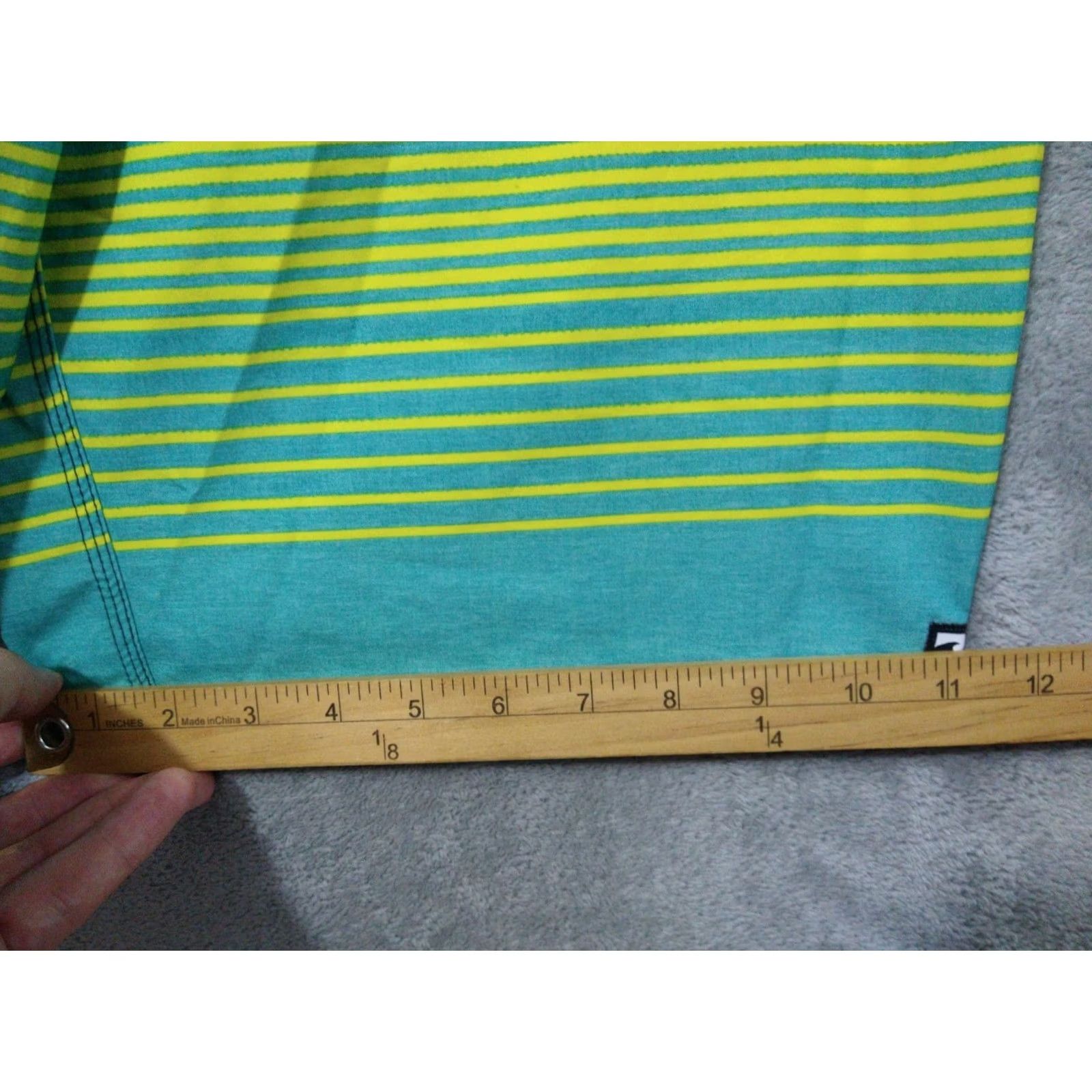 Billabong Billabong Mens Board Shorts 33 Striped Recycler All Day Pro Surf Swim Pocket Size US 33 - 6 Thumbnail