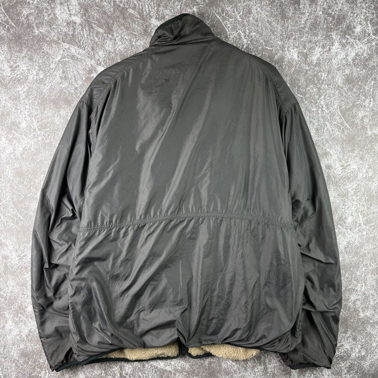 Patagonia × Vintage PATAGONIA '97 Glissade Reversible Pile Jacket,Natural/Ash XL Size US L / EU 52-54 / 3 - 15 Thumbnail