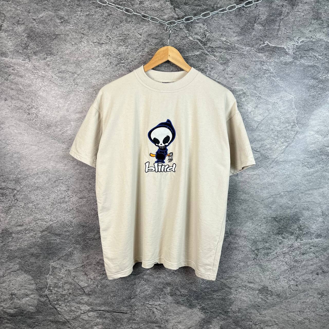 Blind Skateboards Vintage Embroidered Logo T-Shirt