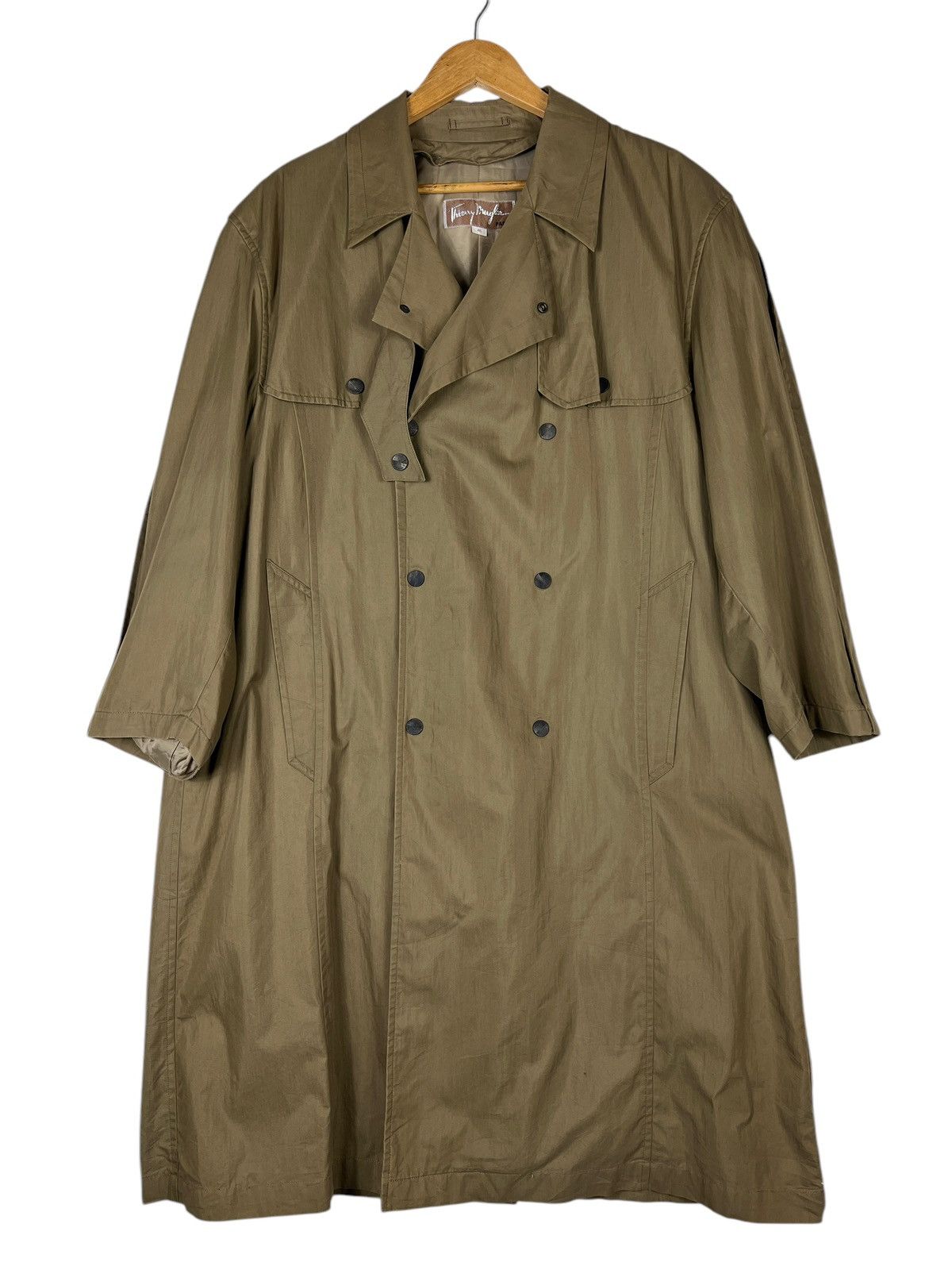 Mugler 💥 80s 90s Thierry Mugler Paris Trench Coat Size US M / EU 48-50 / 2 - 4 Thumbnail