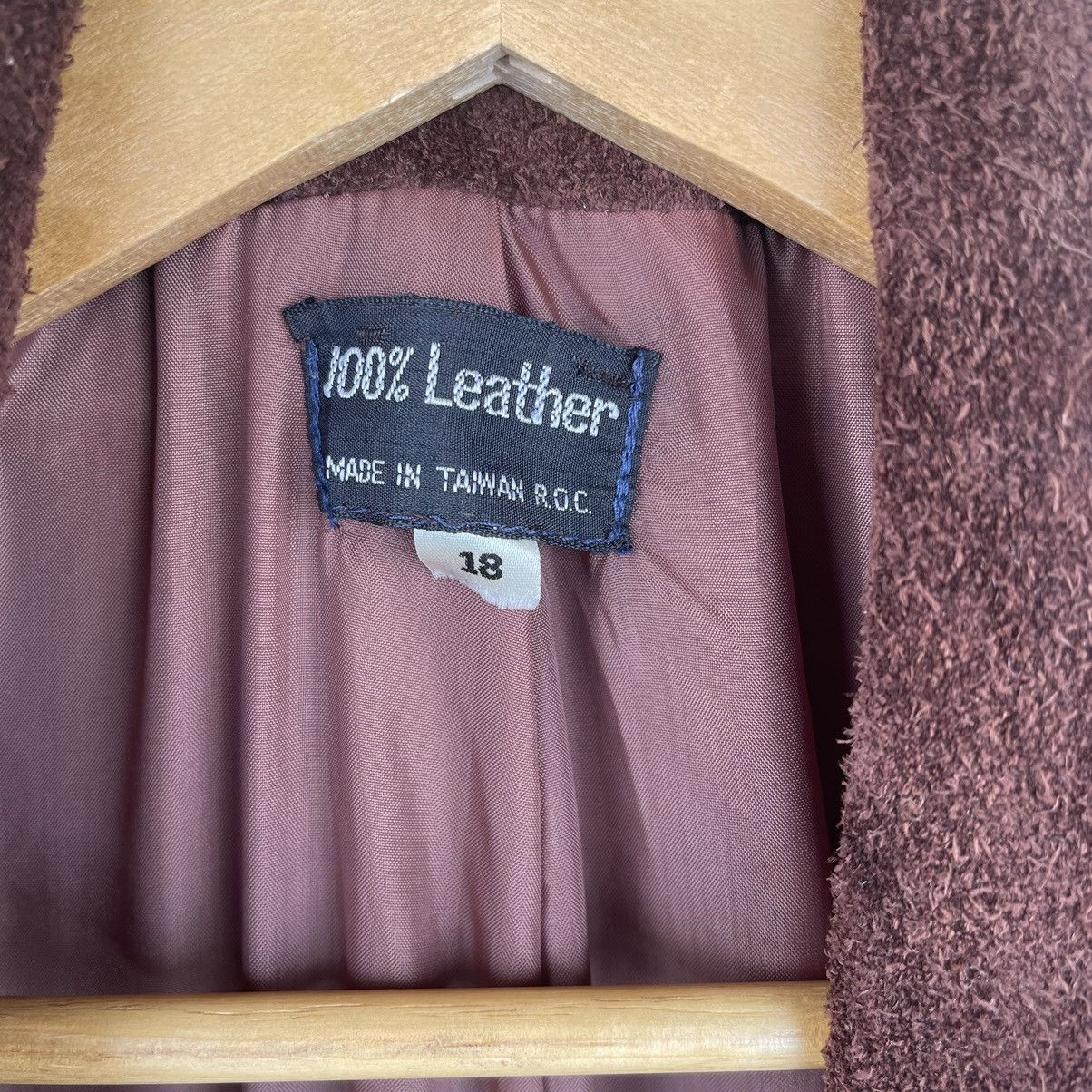 Genuine Leather × Vintage Vintage 70s Suede Leather Made In Taiwan Size US M / EU 48-50 / 2 - 9 Thumbnail