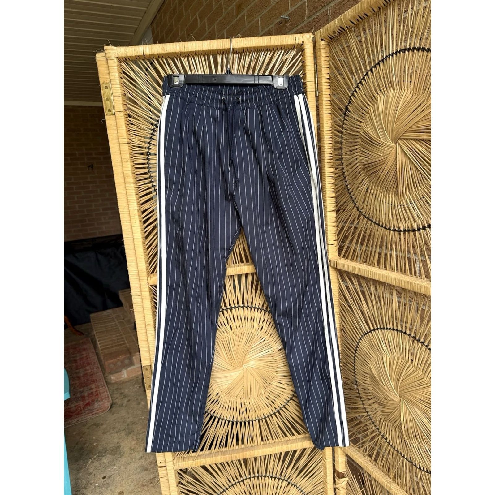 Adidas adidas Originals x NOAH HI2928 Small NWOT Blue Navy Pants Mens Jogger Activewear S Regular Size US 29 - 4 Thumbnail