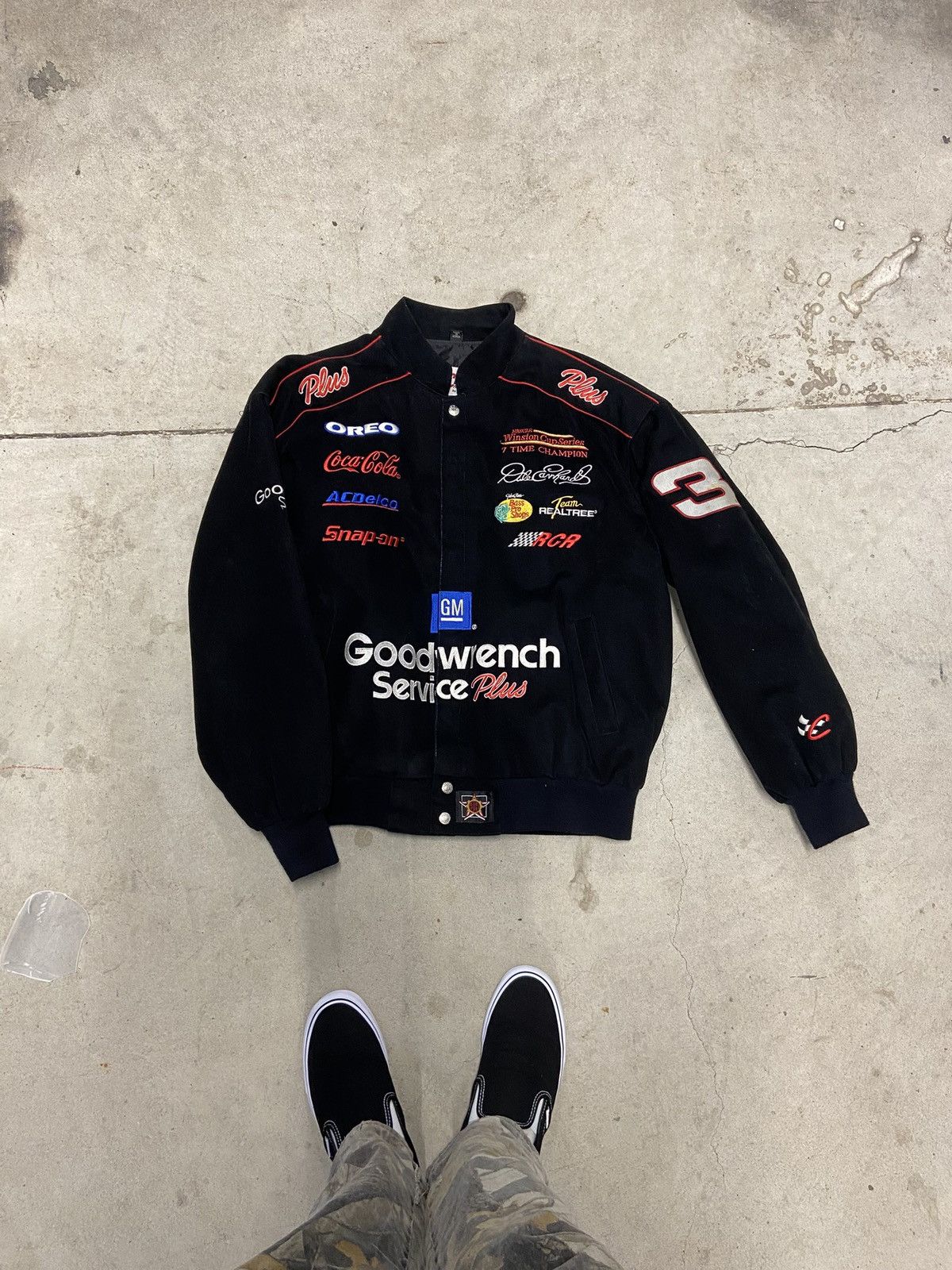 NASCAR Vintage nascar dale Earnhardt jacket Size US L / EU 52-54 / 3 - 1 Thumbnail