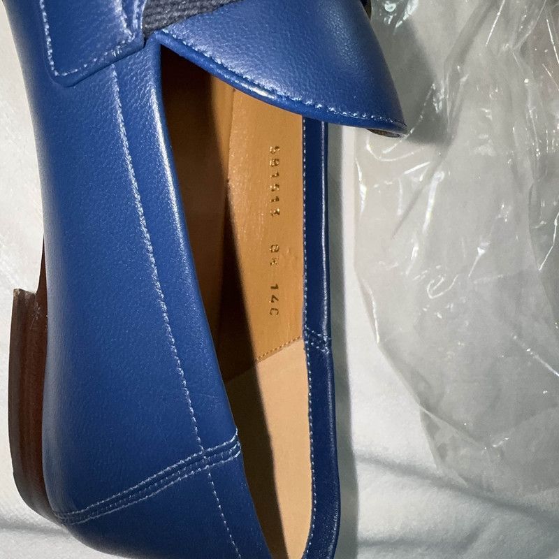 Gucci Gucci Leather Loafers with Horsebit and Web Strap - Size US 9.5 / EU 42-43 - 5 Thumbnail