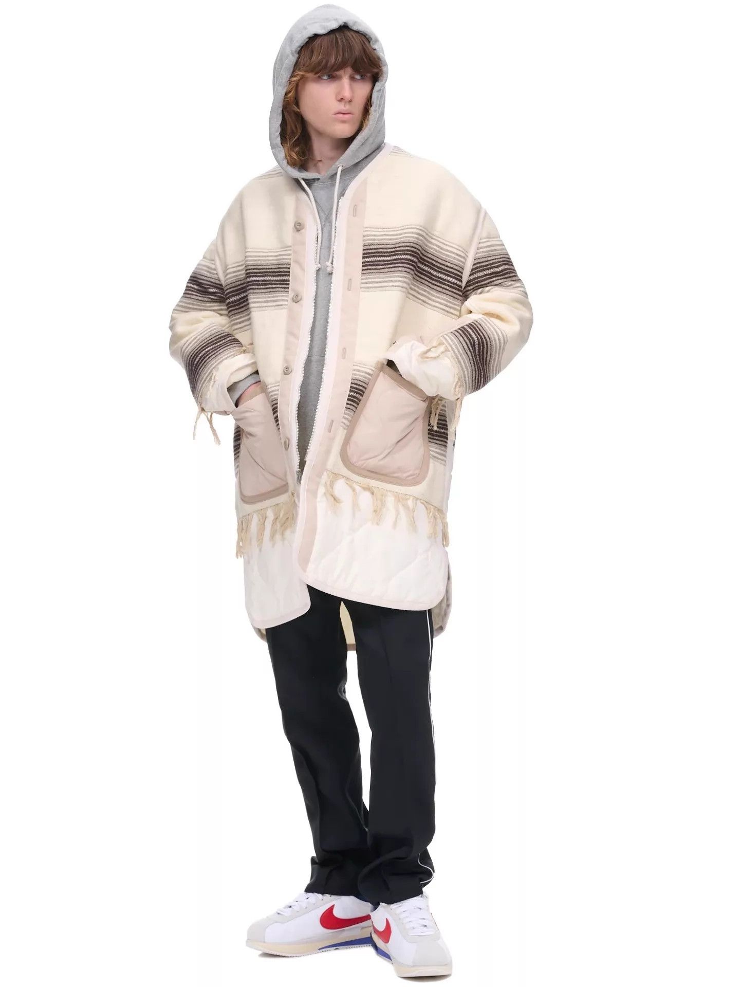 Junya Watanabe Junya Watanabe MAN striped wool jacket M Size US S / EU 44-46 / 1 - 8 Thumbnail