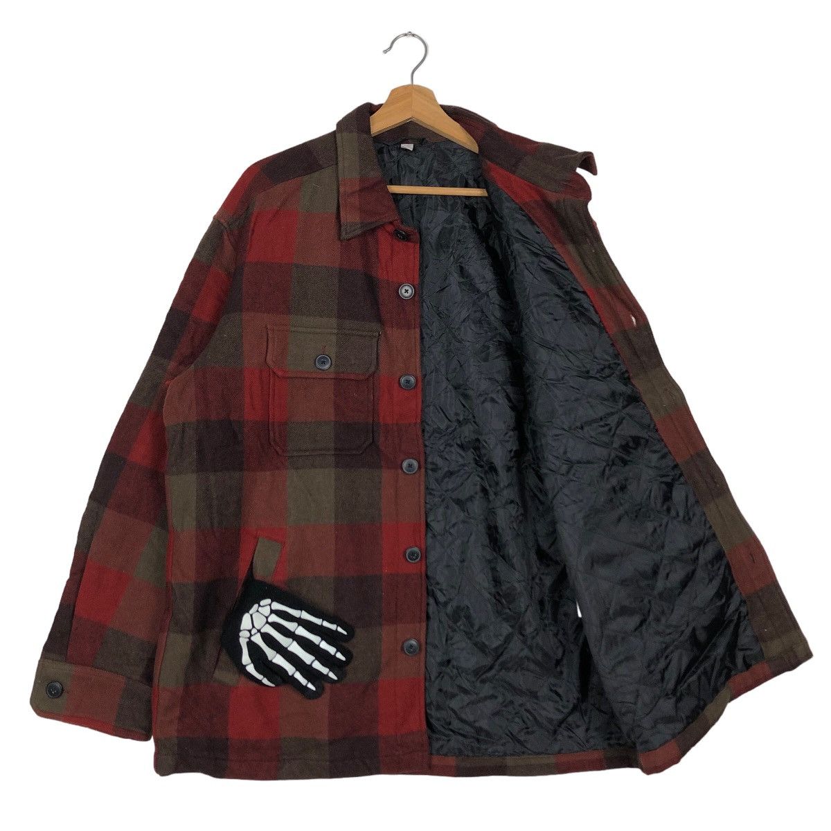 Flannel 🔥90’s Vintage Flannel Jacket Tartan Design Uniqlo Japan Size US XL / EU 56 / 4 - 9 Thumbnail