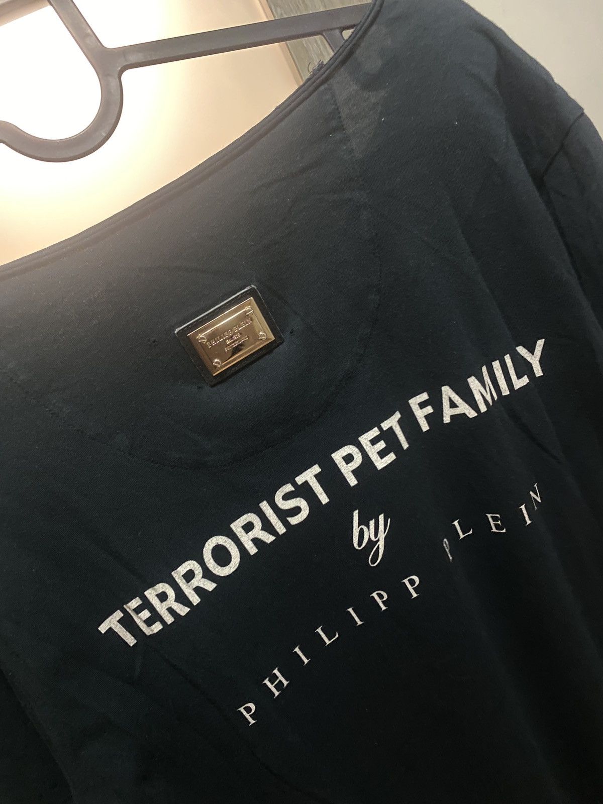 Philipp Plein Philipp plein Luxury terrorist cat x pet family tee Size US M / EU 48-50 / 2 - 7 Thumbnail