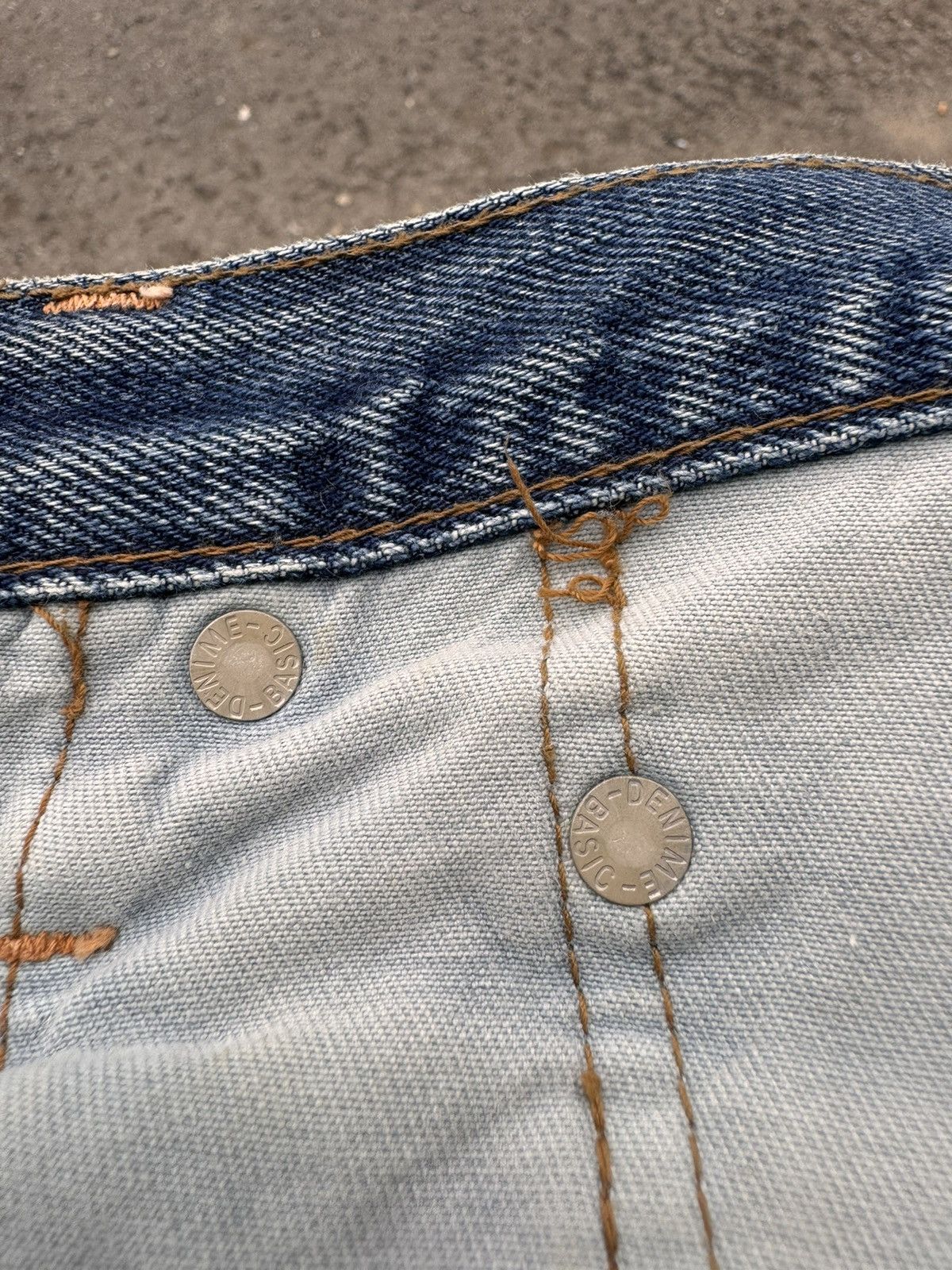 Denime × Japanese Brand Denime Selvedge Vintage Jeans Japan Size 34 Size US 34 / EU 50 - 17 Thumbnail