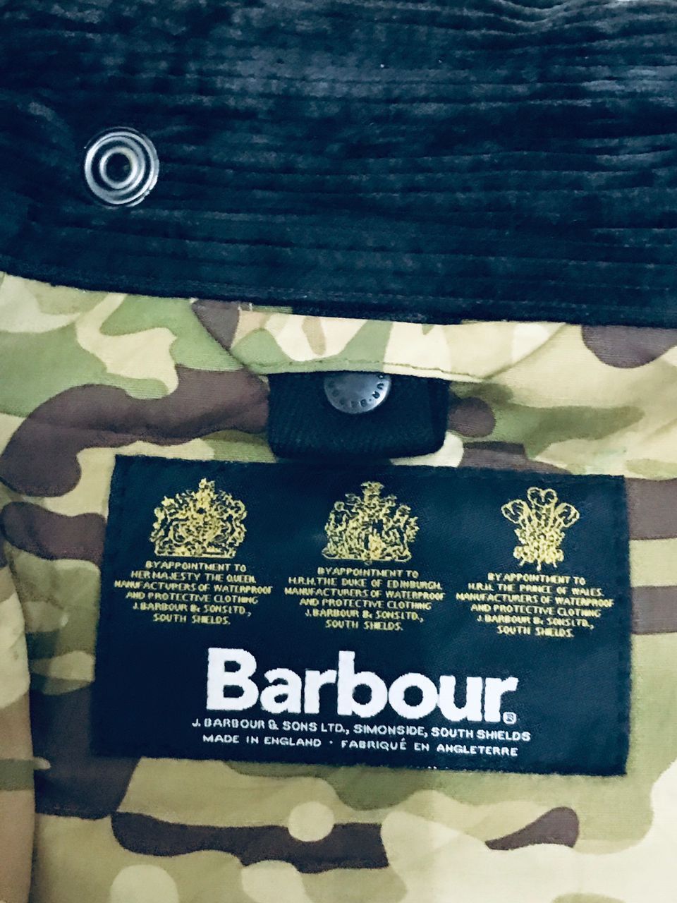Barbour Vintage Barbour Sophnet Waxed Heavy Jacket Size US M / EU 48-50 / 2 - 13 Thumbnail