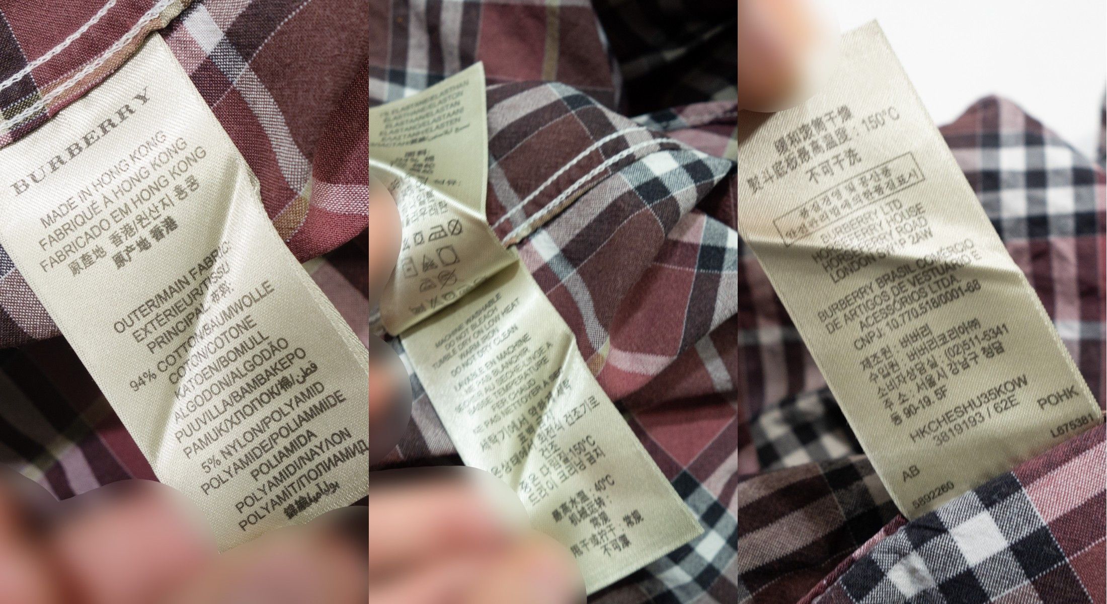 Burberry Brit Nova Check Plaid Shirt Size US L / EU 52-54 / 3 - 9 Thumbnail