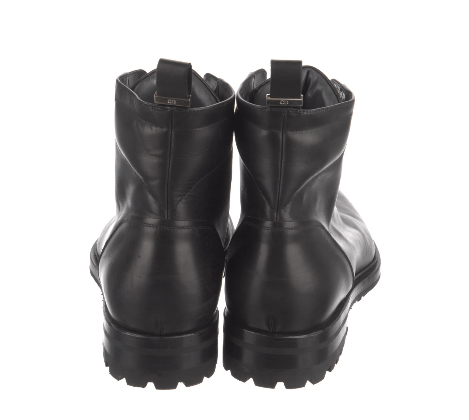 Christian Dior Monsieur × Dior Christian Dior Vintage Leather Combat Boots Size US 12 / IT 42 - 4 Thumbnail
