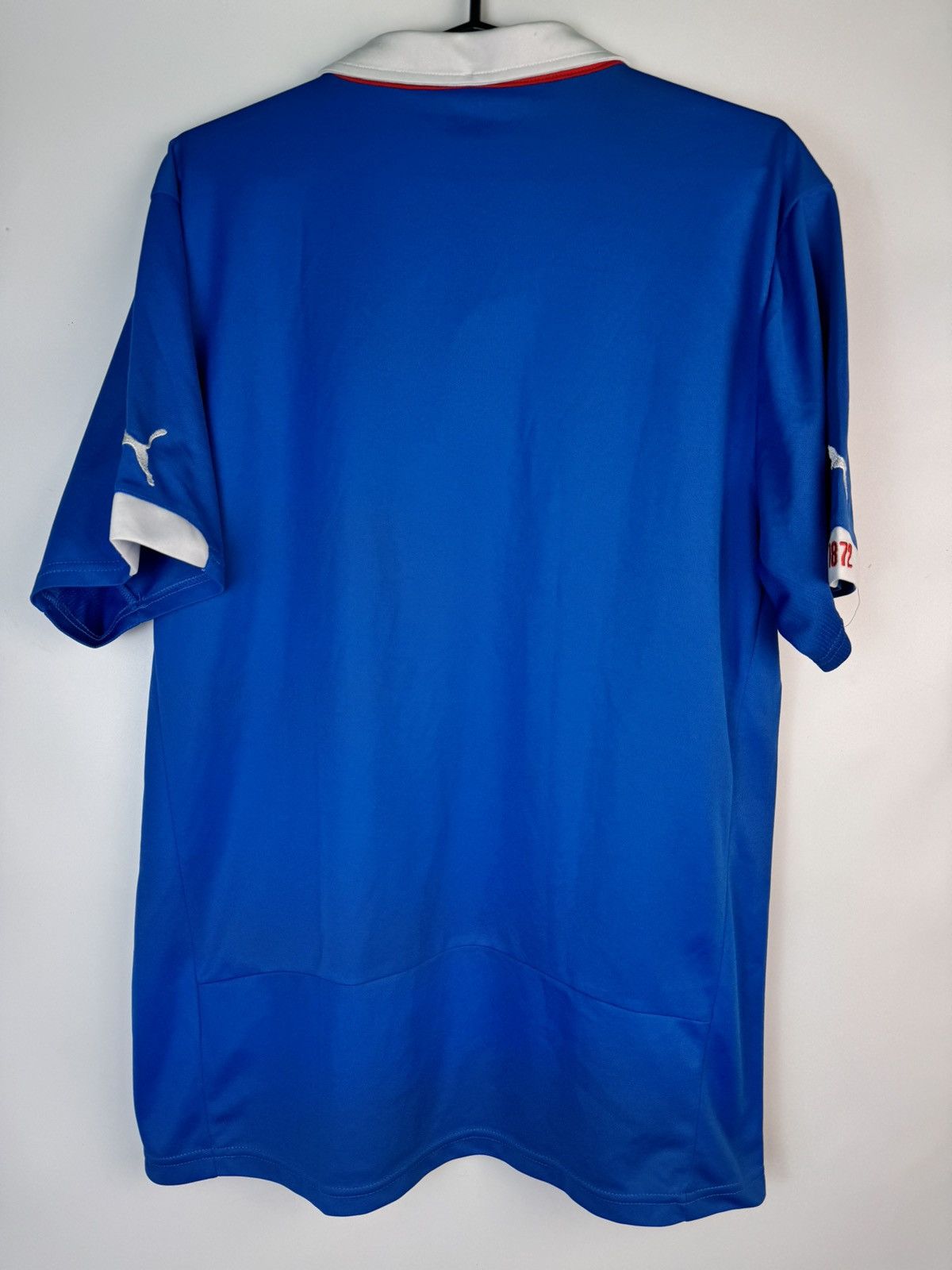 Puma 2014-15 Rangers Puma Home Shirt L Authentic rare shirt Size US L / EU 52-54 / 3 - 2 Thumbnail