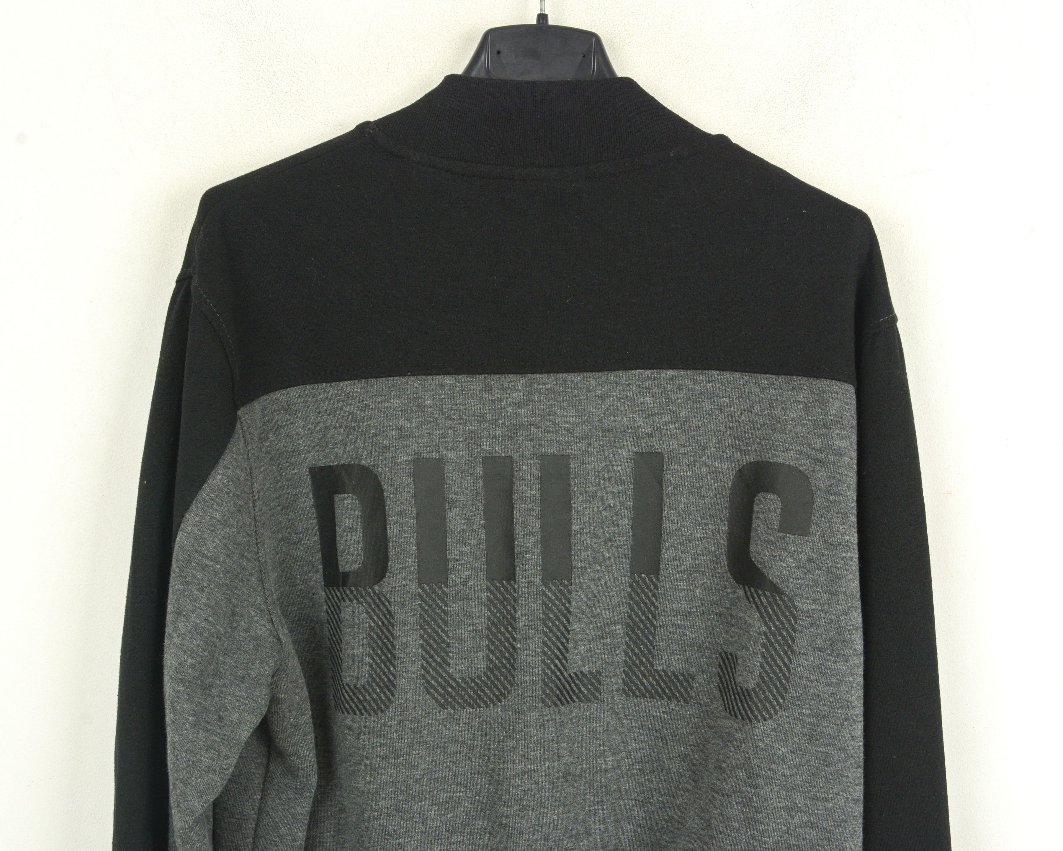 NBA Mens M Bomber Jacket Sweatshirt Jumper Grey Zip Top Size US M / EU 48-50 / 2 - 6 Thumbnail