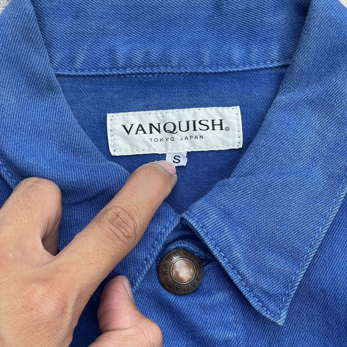 Vanquish “VANQUISH” VINTAGE BLUE DENIM JACKET Size S / US 4 / IT 40 - 6 Thumbnail