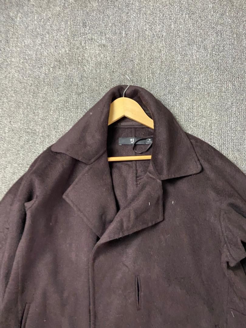 Jil Sander × Uniqlo Uniqlo J+ Jil Sander Wool Blend Cashmere Coat (203) Size US M / EU 48-50 / 2 - 7 Thumbnail