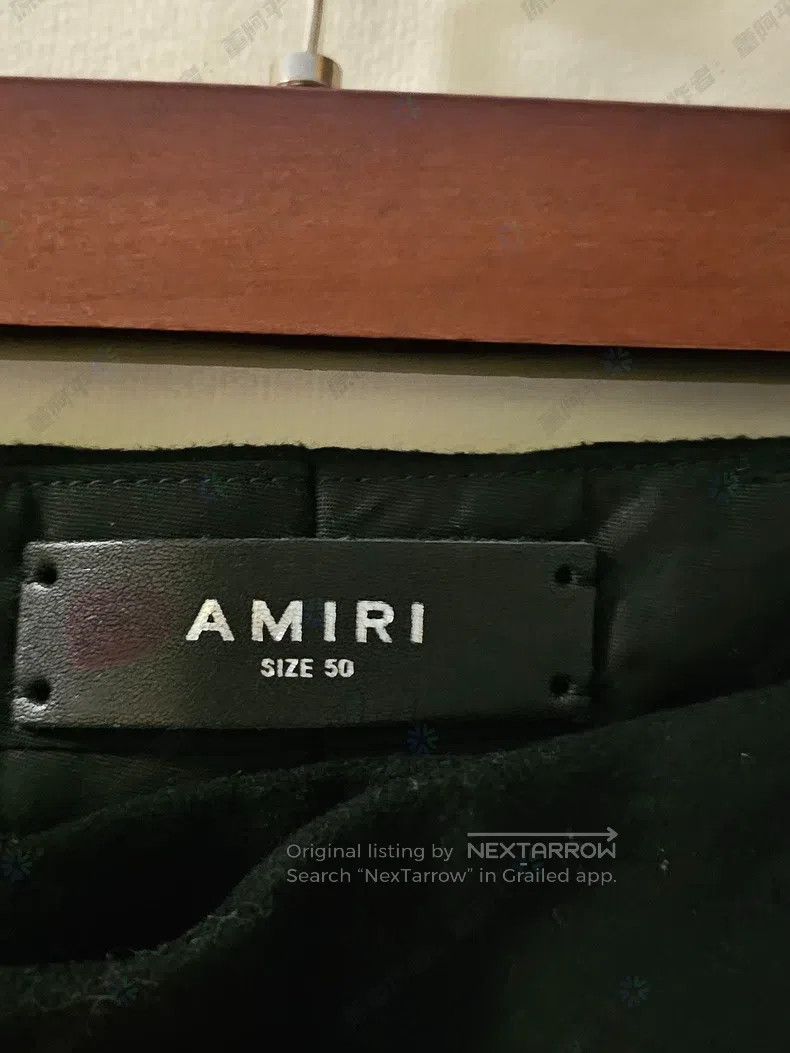 Amiri Amiri Size 50 Black wool bell bottoms Size US 34 / EU 50 - 3 Thumbnail
