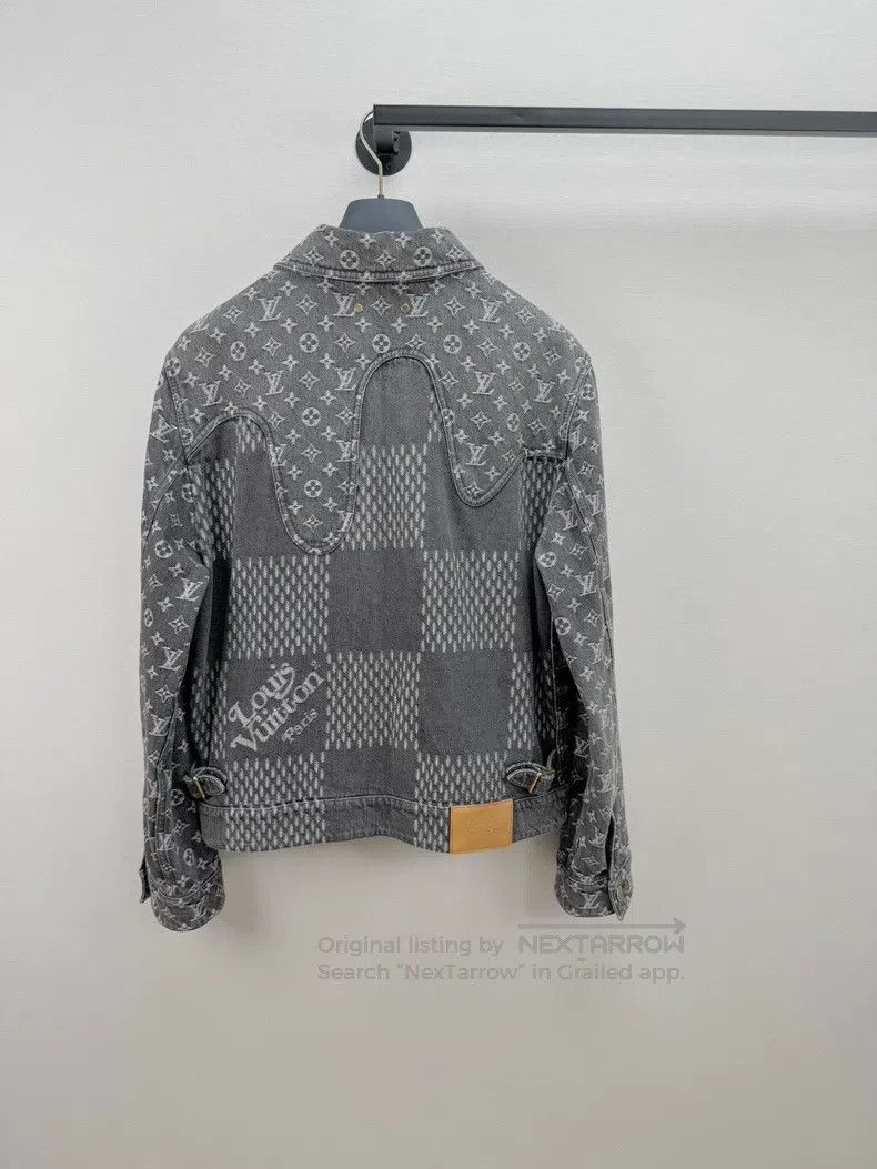 Louis Vuitton Louis Vuitton Full Logo Denim Jacket Size US S / EU 44-46 / 1 - 8 Thumbnail