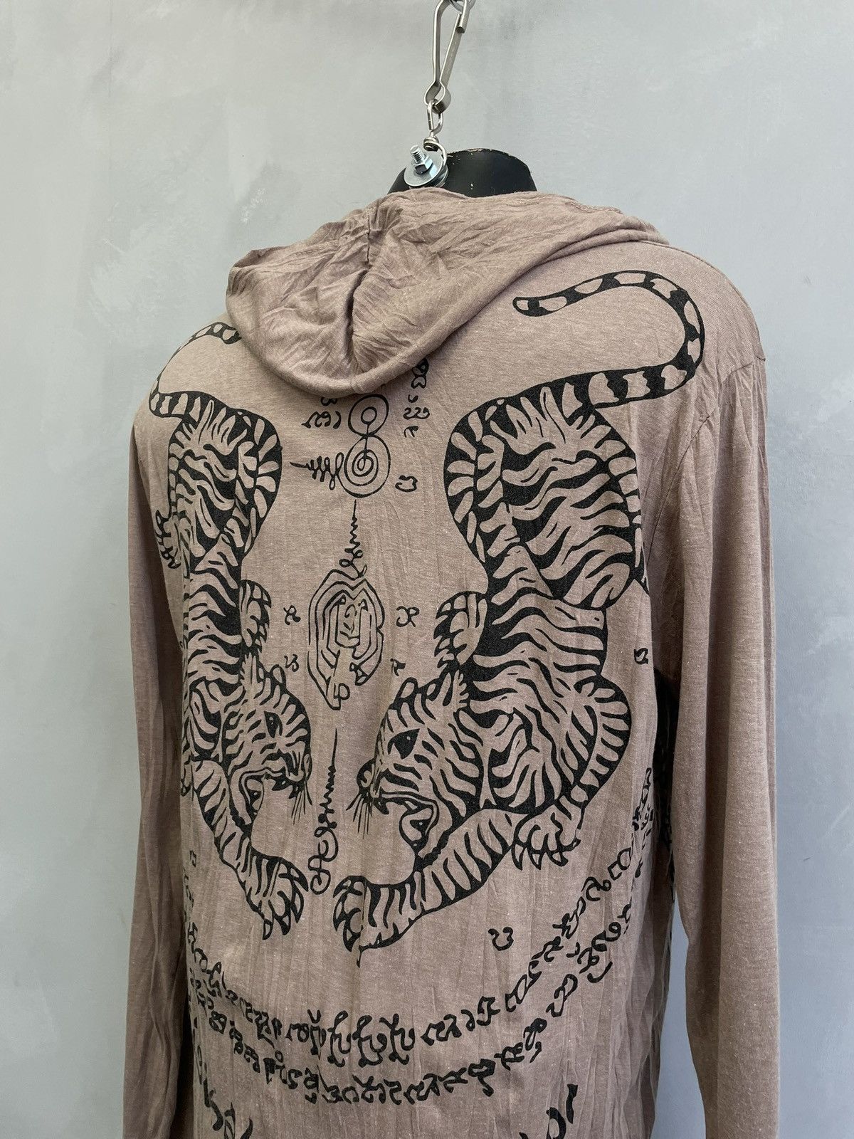 Jean Paul Gaultier JPG style overprint hoodie hippie vintage hype y2k Size US M / EU 48-50 / 2 - 7 Thumbnail