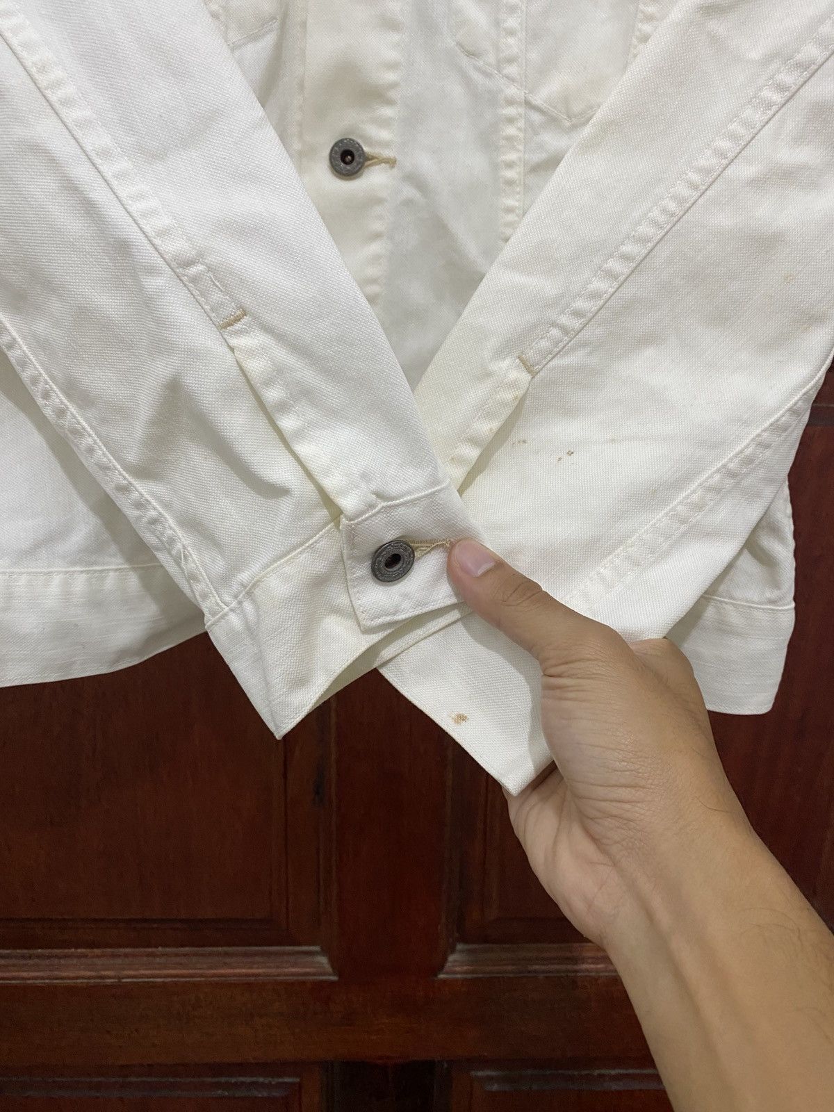 Levi's Vintage Levi’s Denim Trucker Design Distressed Jacket Size US M / EU 48-50 / 2 - 7 Thumbnail