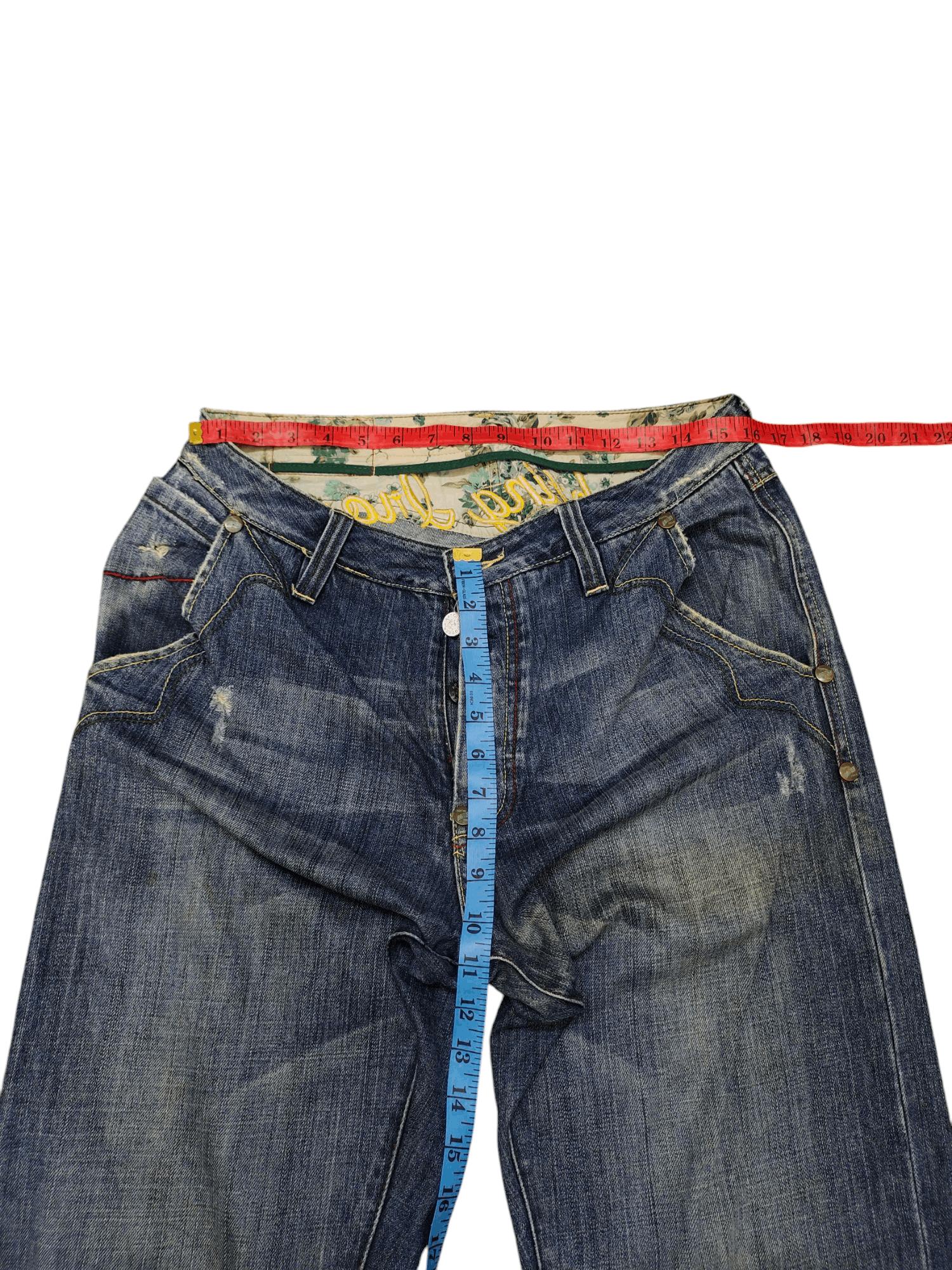 Artful Dodger Antful Dodger Fighting Irons Embroidered Jeans Size US 32 / EU 48 - 16 Thumbnail