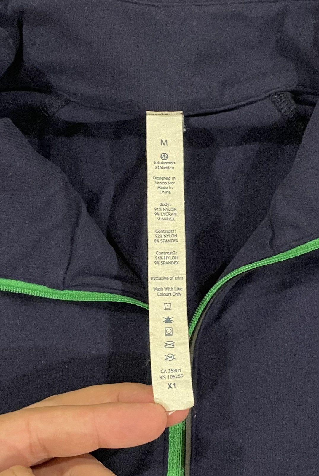 Lululemon Lululemon 1/4 Zip Pullover Performance Running Men’s Medium Size US M / EU 48-50 / 2 - 3 Thumbnail