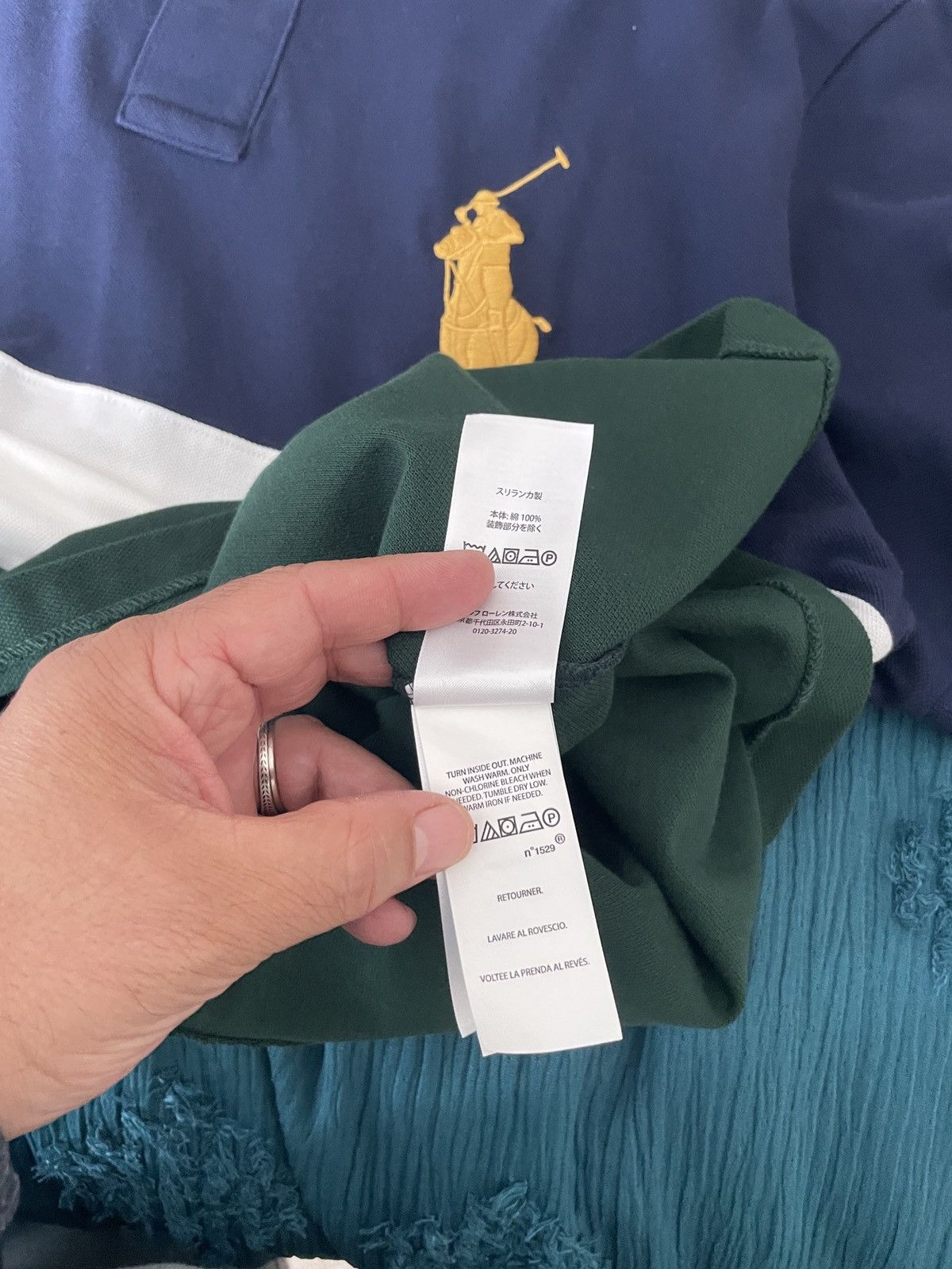 Polo Ralph Lauren RL County Riders & Jockeys Club Crest Polo nwt 115.00 Size US XL / EU 56 / 4 - 8 Thumbnail