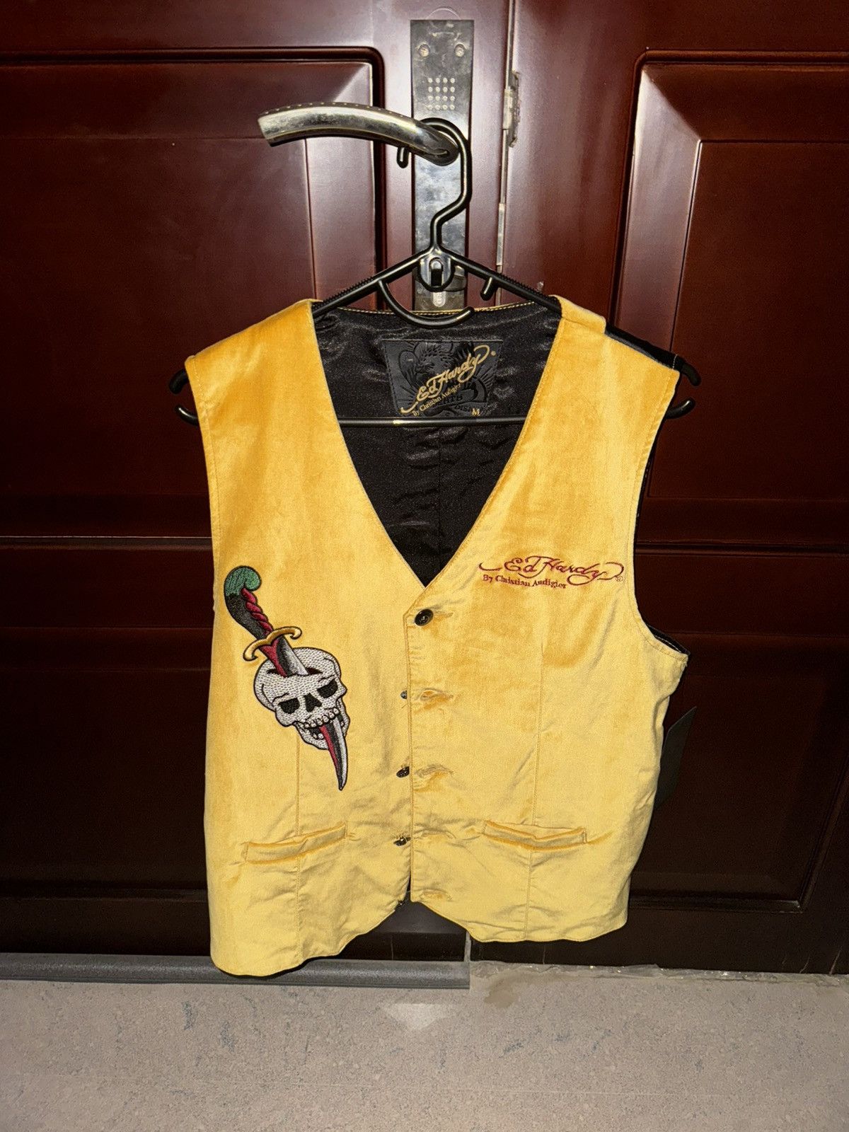Ed Hardy Don Ed Hardy velvet Vest Size US M / EU 48-50 / 2 - 12 Thumbnail