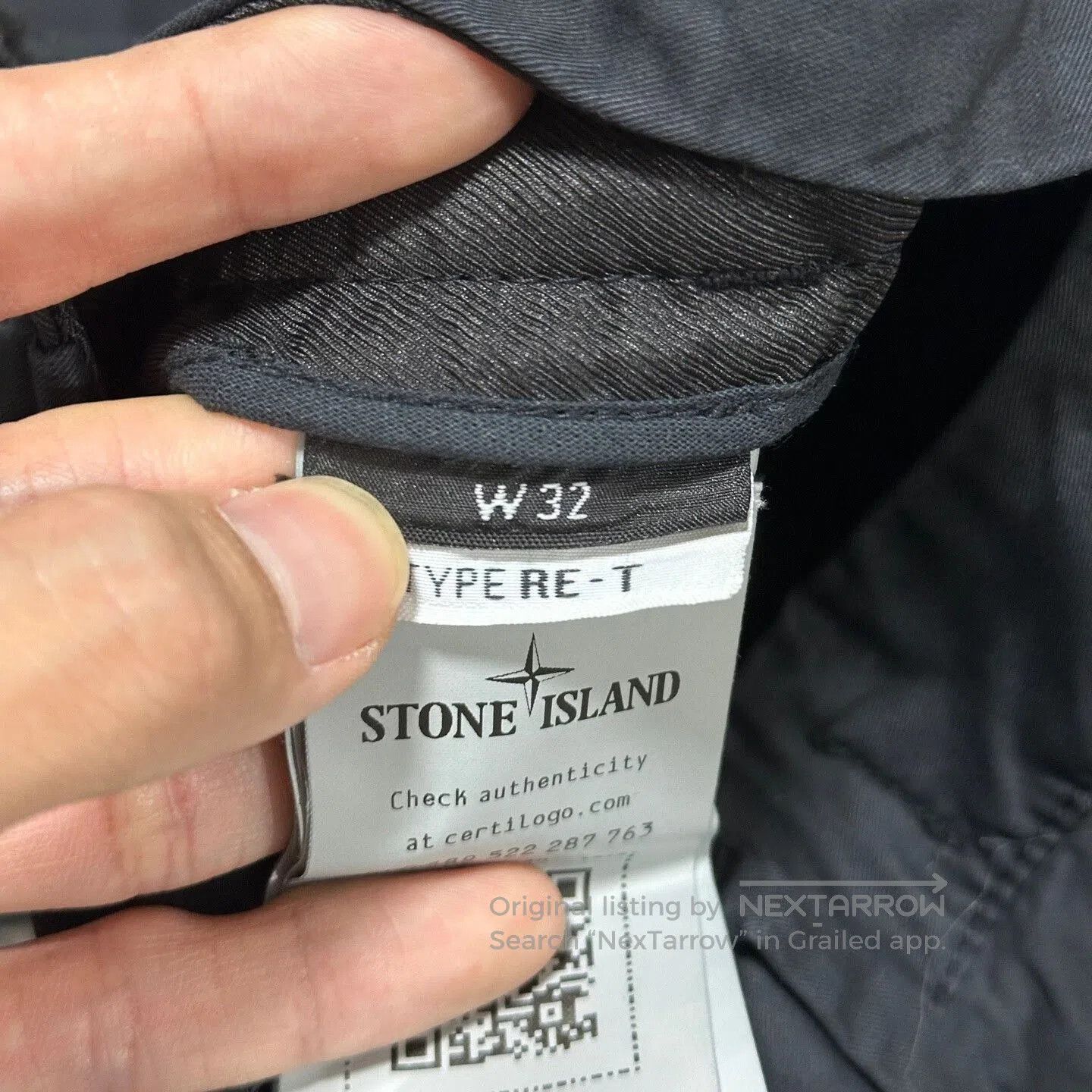 Stone Island stone island black cargo pants W32 size. Size US 32 / EU 48 - 6 Thumbnail