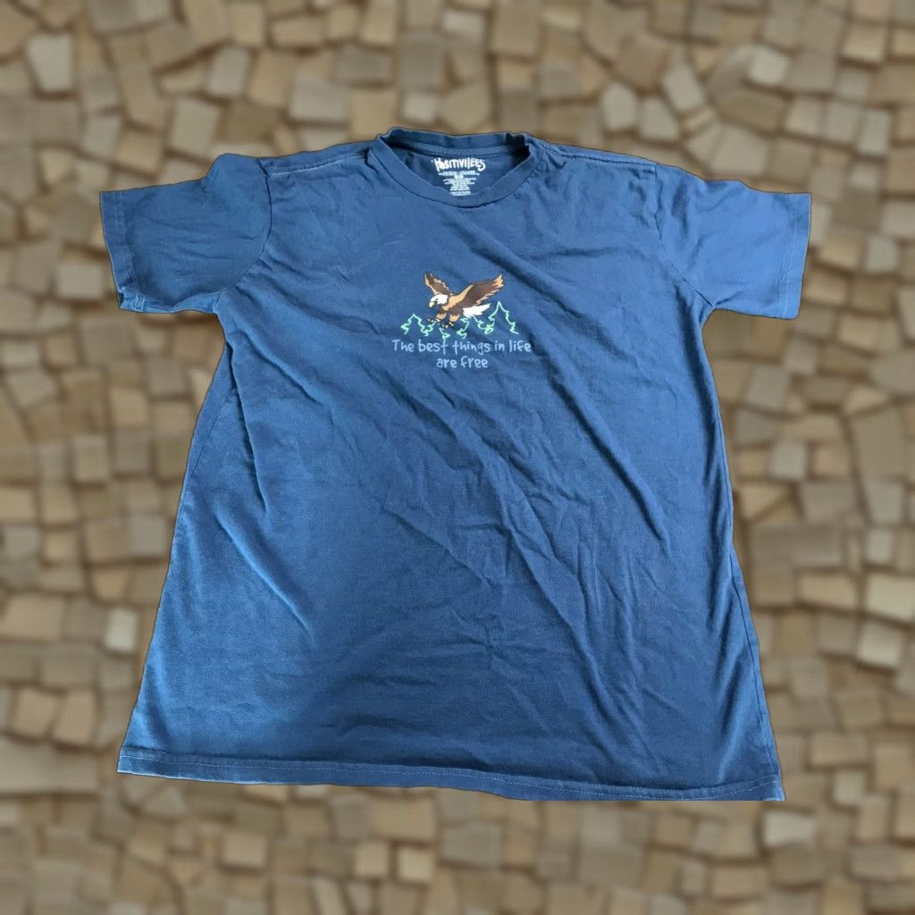 Alife Positivities Shirt Men M Blue Best Things in Life are Free Shirt Size US M / EU 48-50 / 2 - 1 Thumbnail