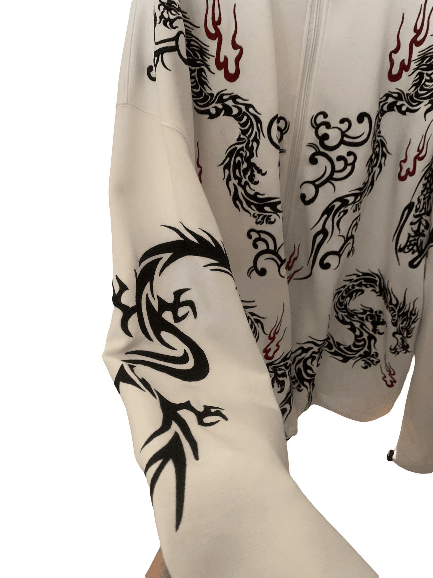 Evisu × Japanese Brand Embroidered 90s Galfy tribal hoodie from Japan Size US XXL / EU 58 / 5 - 4 Thumbnail