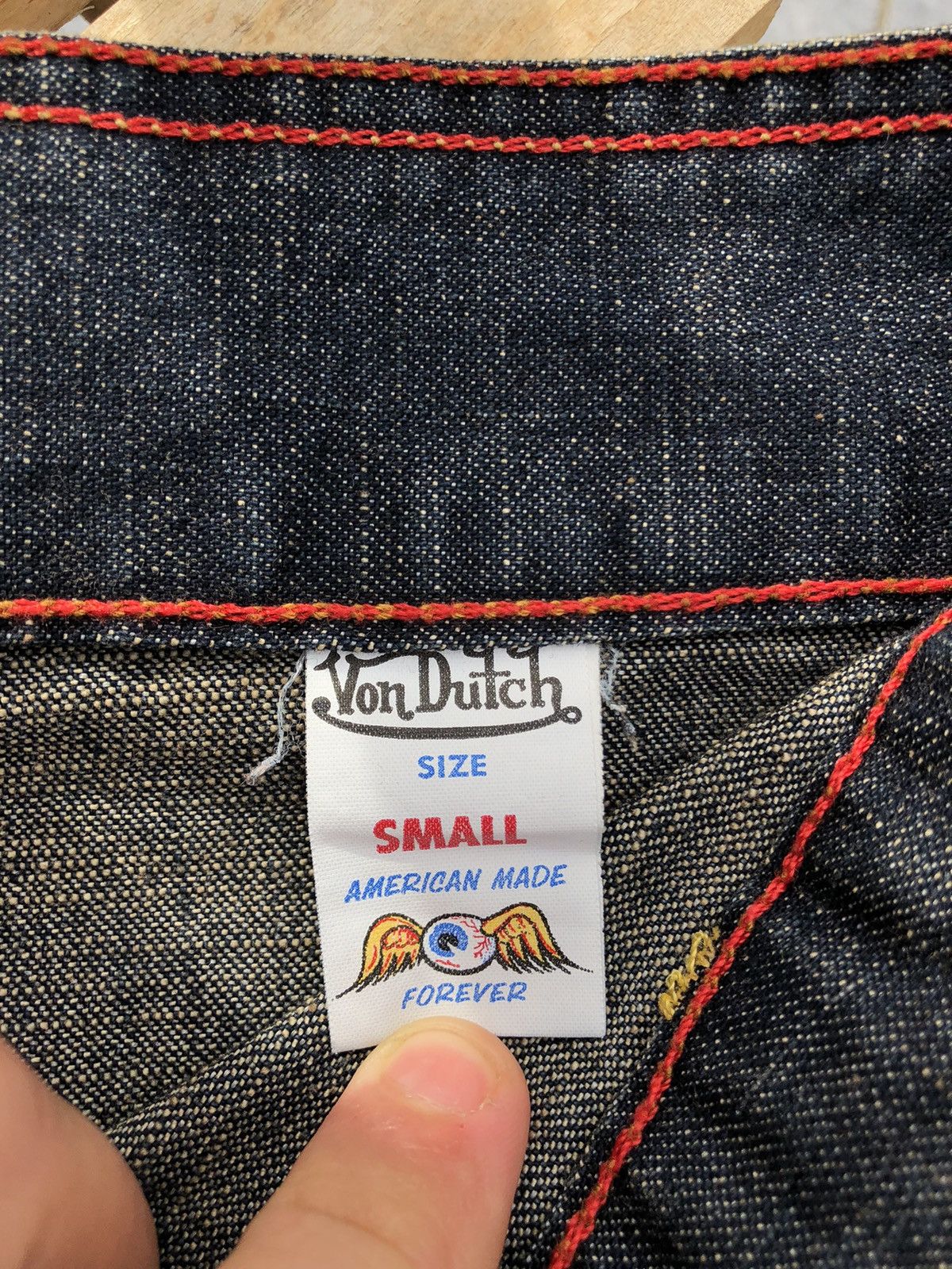 Vintage × Von Dutch Vintage Von Dutch mini skirt Y2K Size 27" / US 4 / IT 40 - 7 Thumbnail