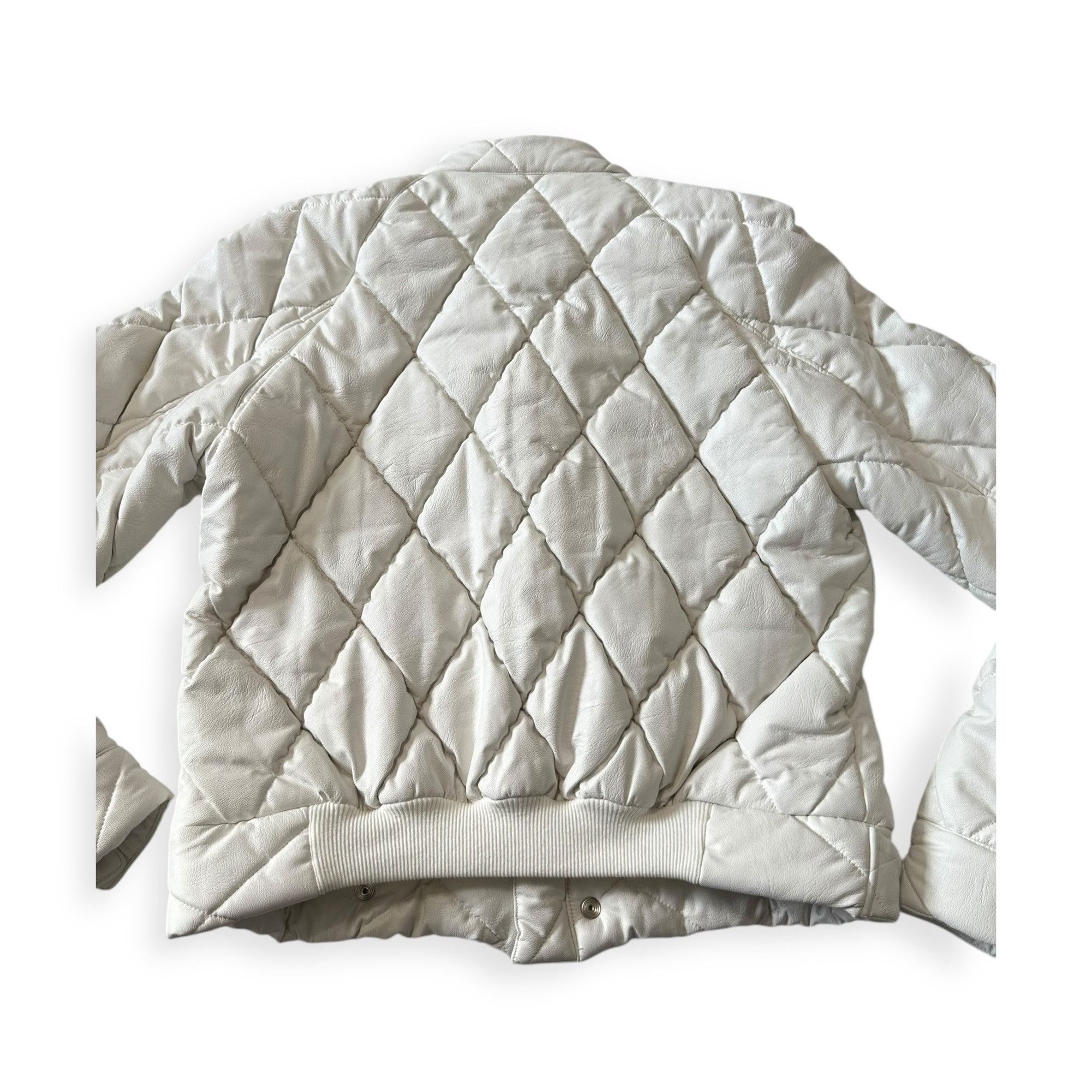 Rta RtA Louisa Vegan Leather Jacket, White, Size S, White, New w Size S / US 4 / IT 40 - 9 Thumbnail
