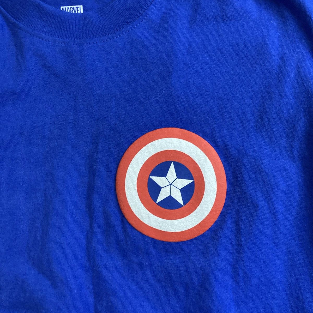 Disney Disney x Marvel Avengers Captain America Spirit Jersey Shirt Size US L / EU 52-54 / 3 - 3 Thumbnail