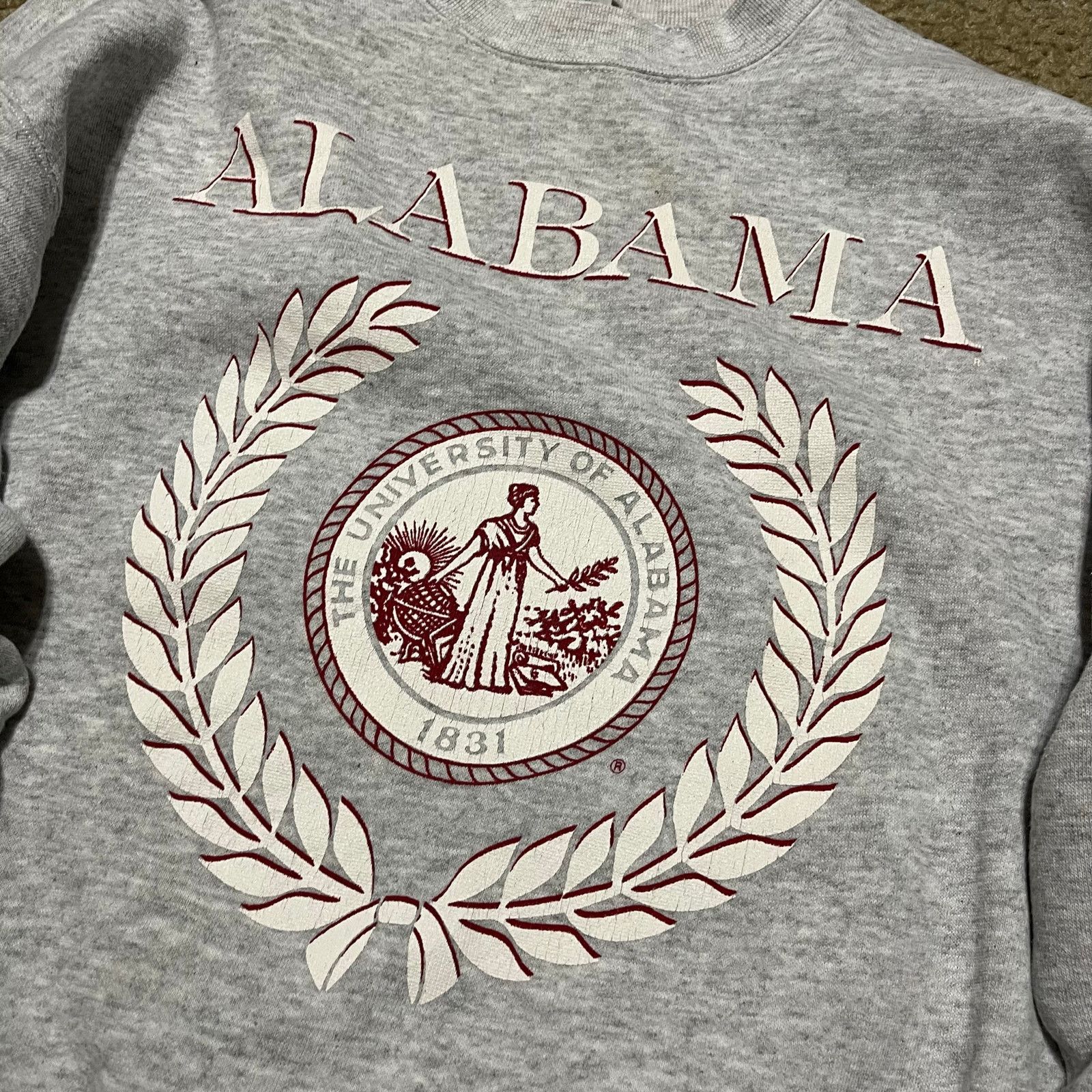 Other Vintage 90s Alabama University Graphic Grey Crewneck Large Size US L / EU 52-54 / 3 - 3 Thumbnail