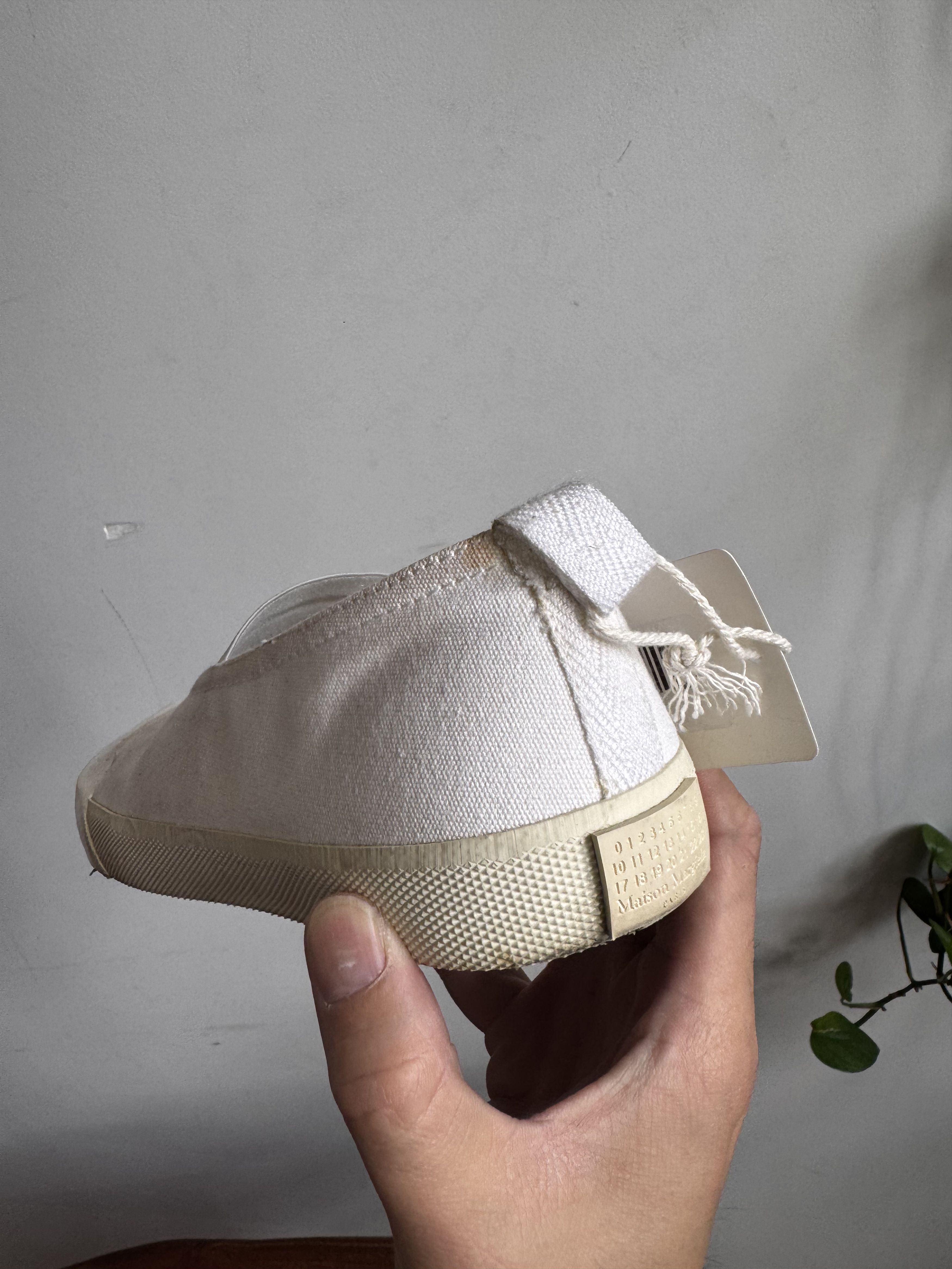 Maison Margiela Masion Margiela Tabi Canvas Rubber Slip on Sneaker Size 37 Size US 7 / IT 37 - 4 Thumbnail