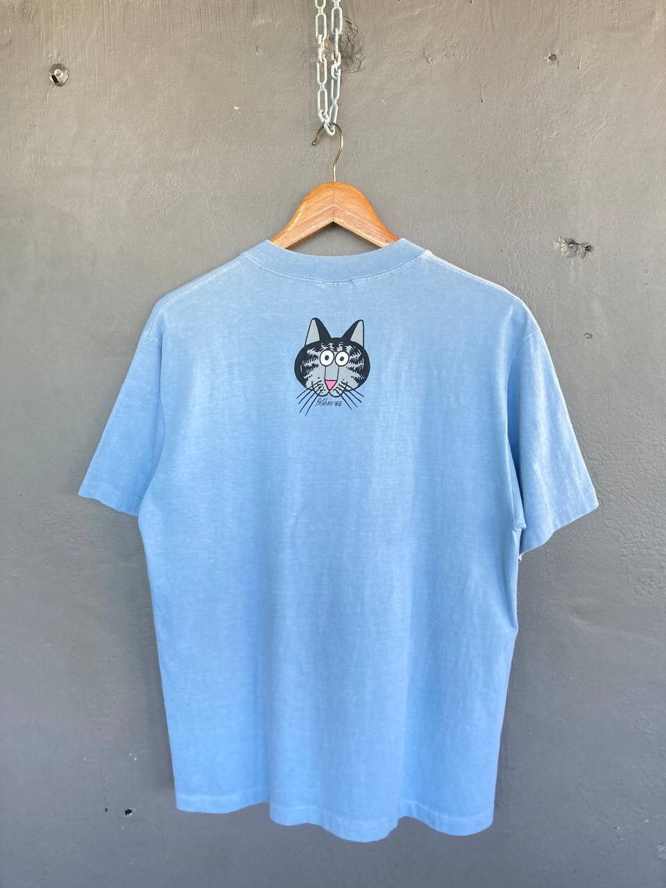 Vintage Vintage 90’s Crazy Shirt Hawaii Kliban Cat Size US M / EU 48-50 / 2 - 2 Thumbnail