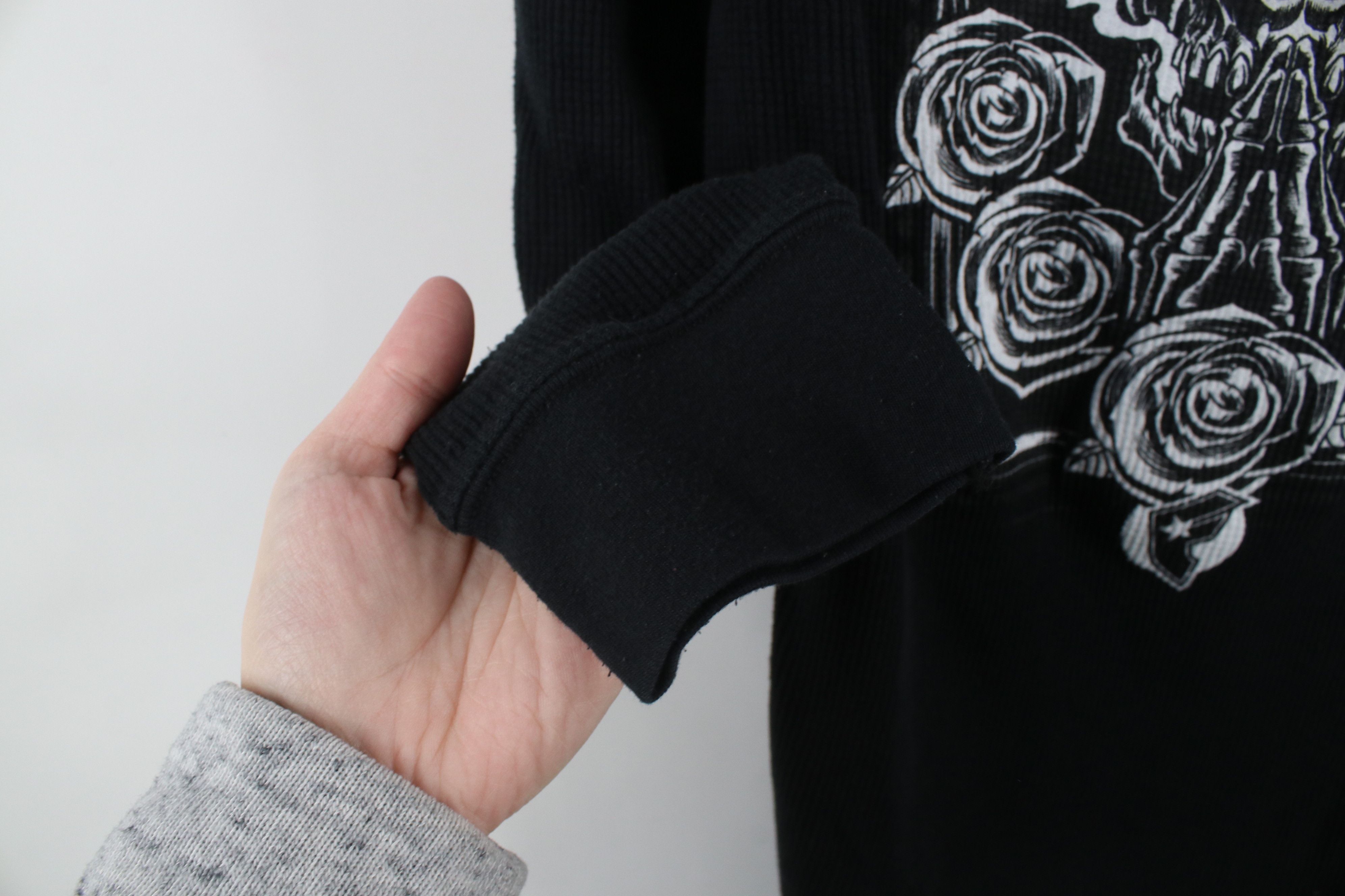 Famous Stars And Straps × Vintage Vintage Famous Stars & Straps Knit Long Sleeve T-Shirt Size US XXL / EU 58 / 5 - 7 Thumbnail