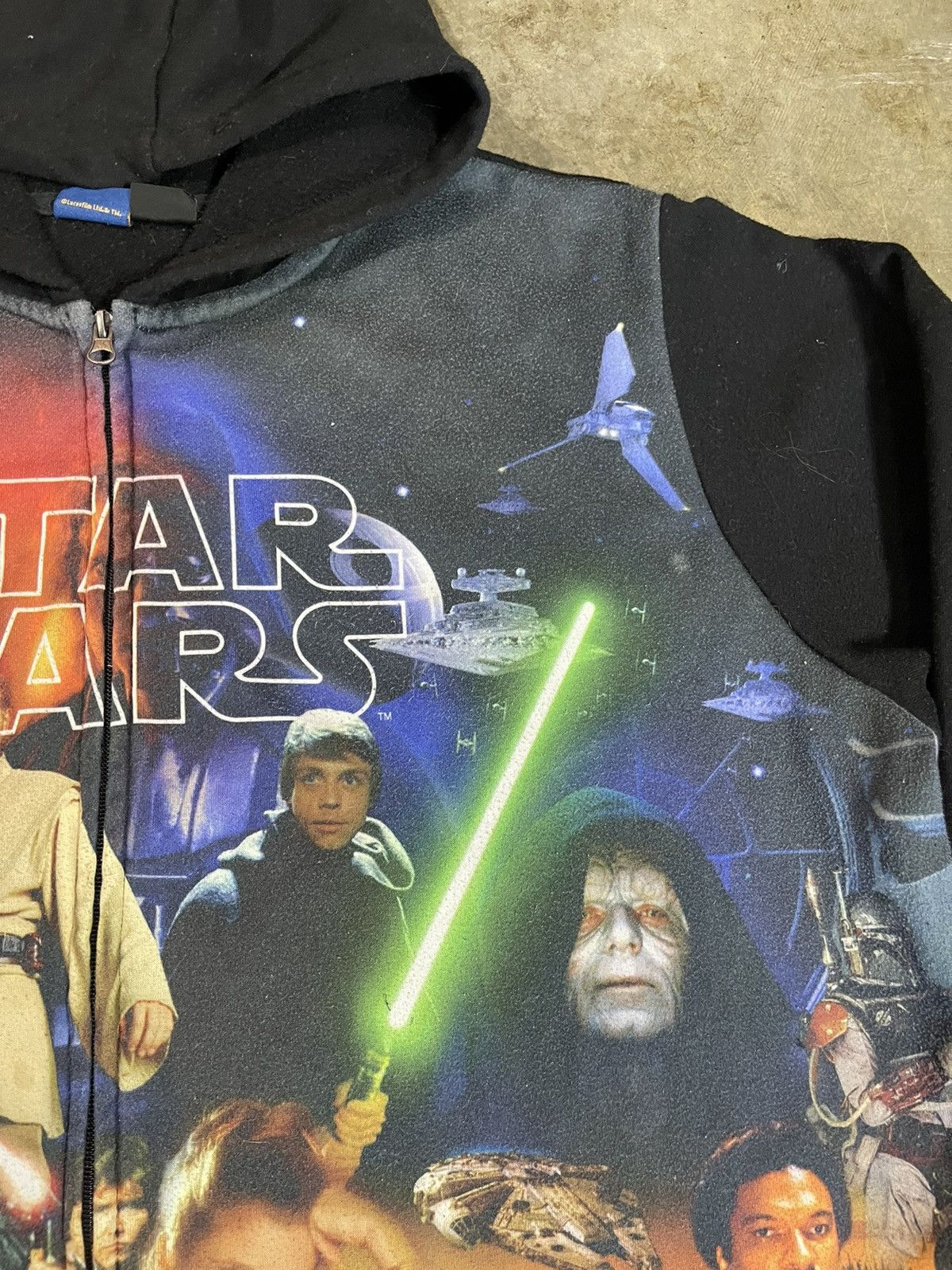 Vintage Vintage Star Wars Hoodie Size US XXL / EU 58 / 5 - 6 Thumbnail