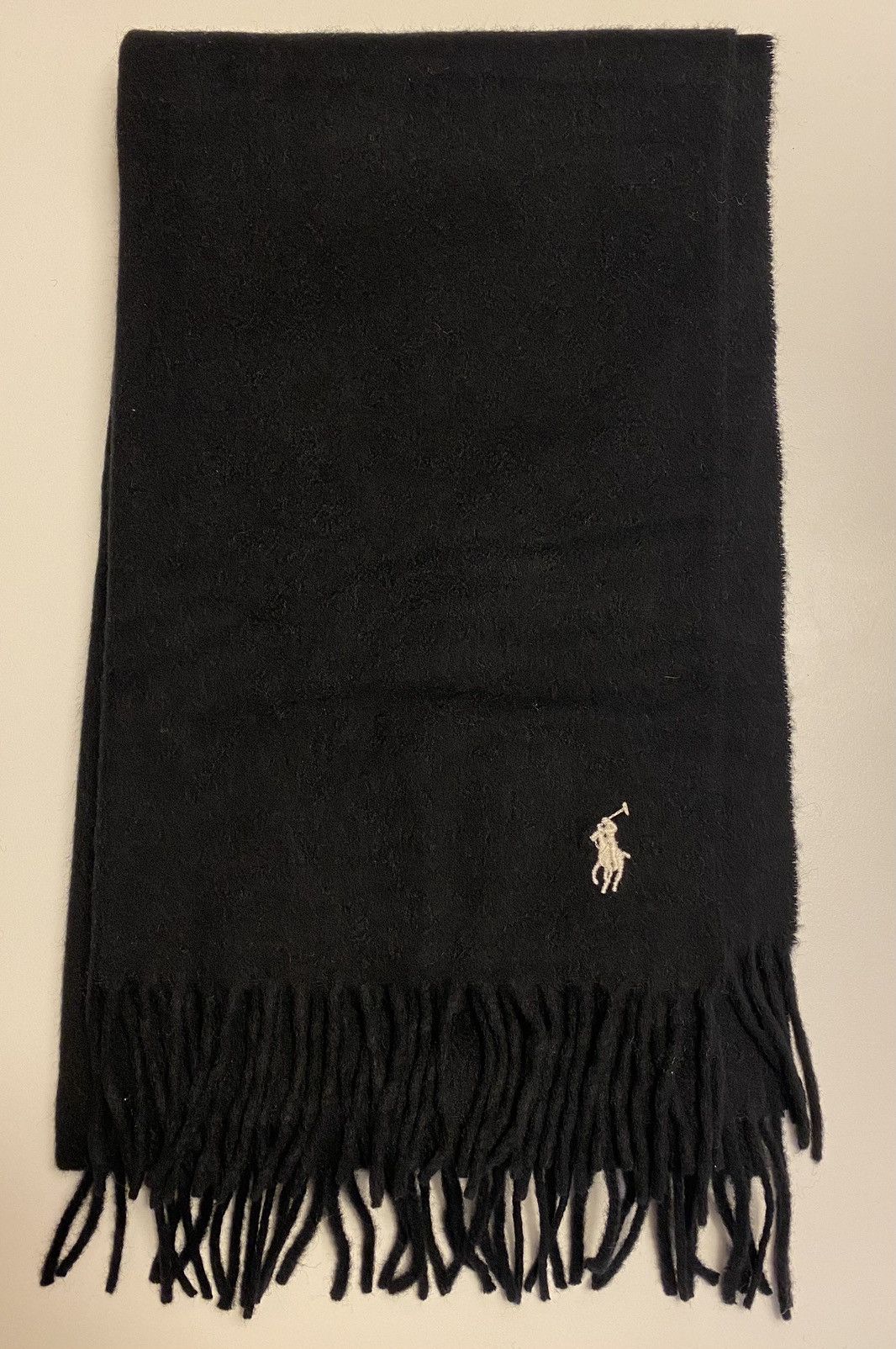 Polo Ralph Lauren Black scarf Polo Ralph Lauren Size ONE SIZE - 1 Thumbnail