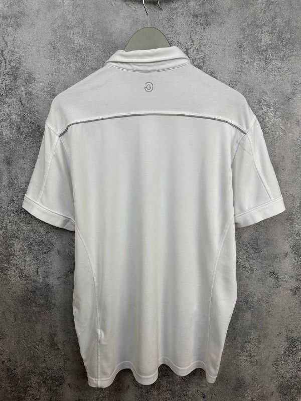 Galvin Green Galvin Green Performance Polo Shirt White Golf Technical Size US XL / EU 56 / 4 - 2 Thumbnail