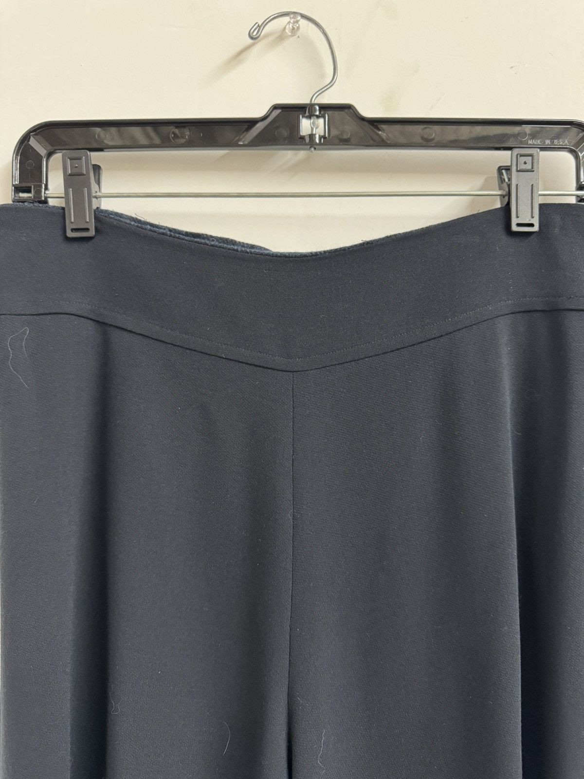 Balmain Balmain Paris Wide Leg High Waisted Trousers – Black Size 26" / US 2 / IT 38 - 4 Thumbnail