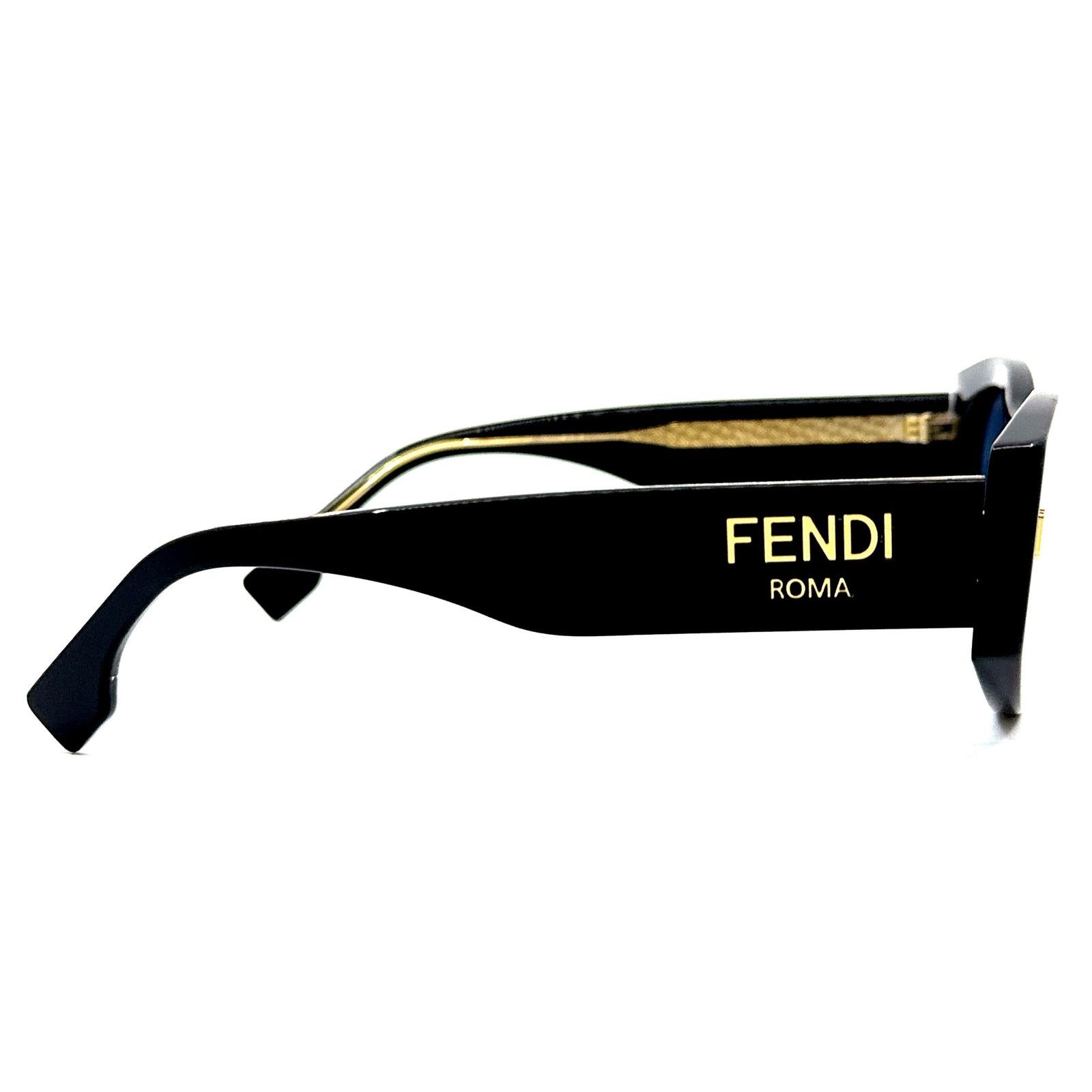 Fendi New! FENDI Sunglasses FE40125I 01V, Authentic Size ONE SIZE - 10 Thumbnail