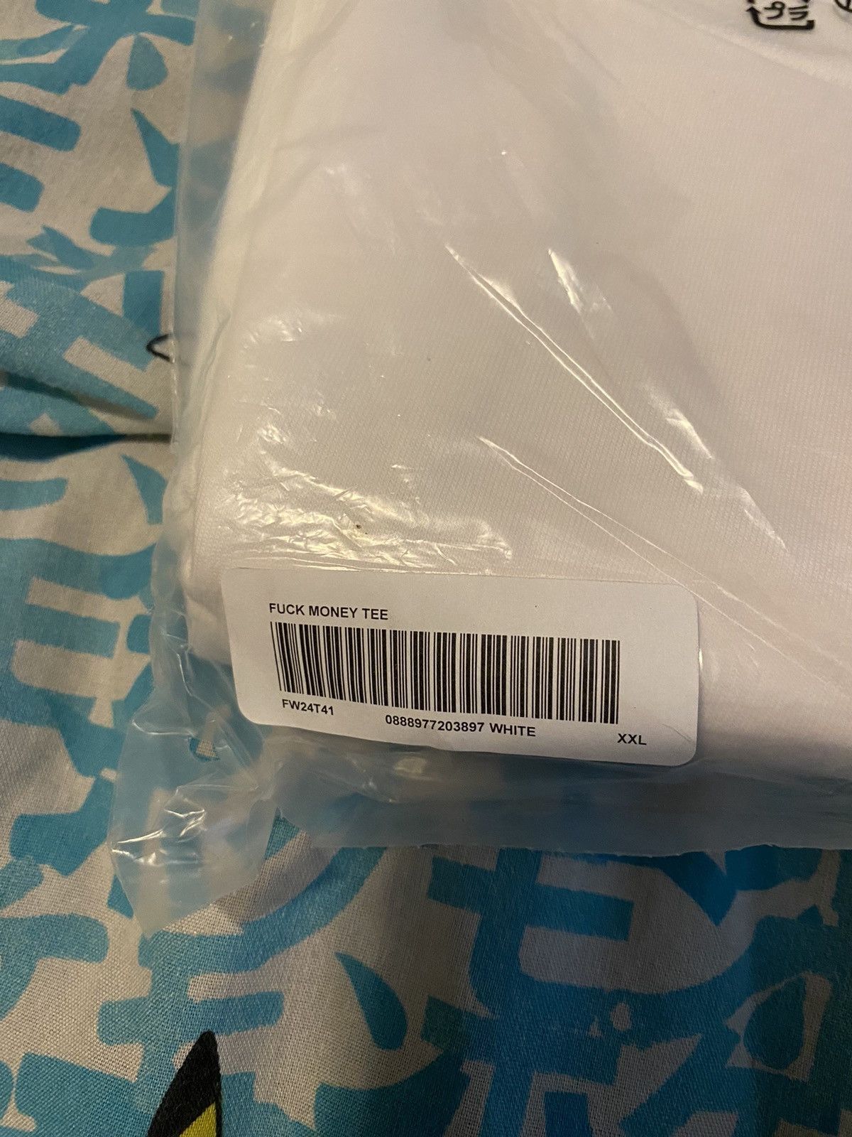 Supreme Supreme Fuck Money Tee Size 2XL White Size US XXL / EU 58 / 5 - 5 Thumbnail