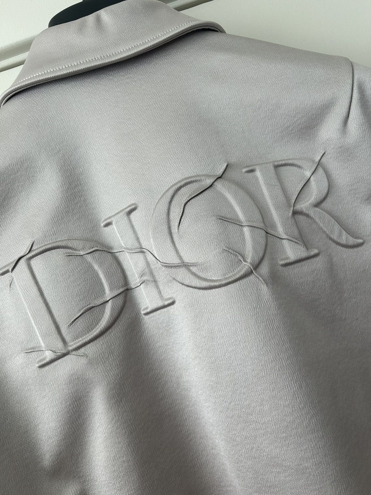 Dior Dior Men SS20 technical satin cracked logo jacket Size US XL / EU 56 / 4 - 10 Thumbnail