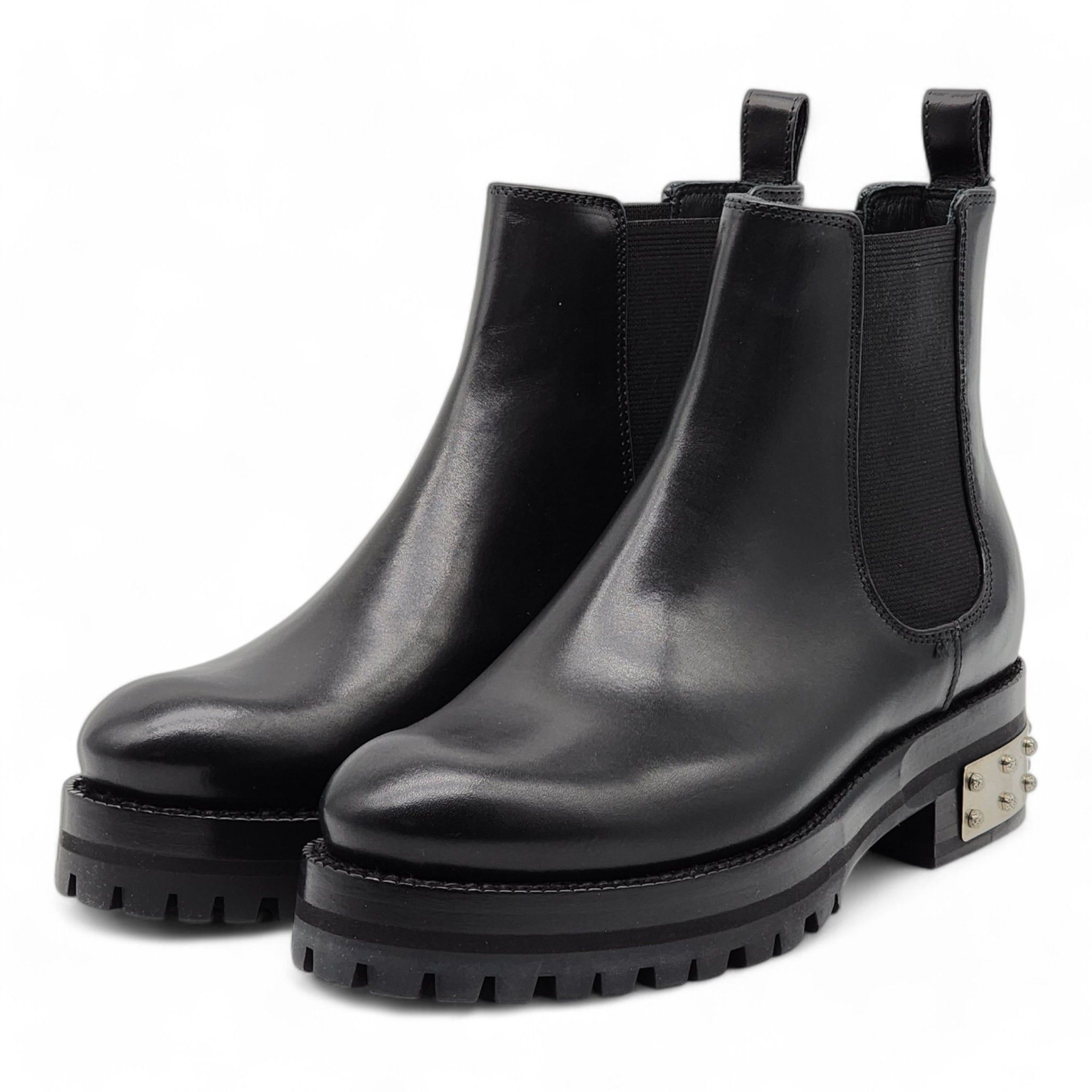 Alexander McQueen MOD Boots - Black - Leather - 35 - $1900 Size US 5 / IT 35 - 1 Thumbnail