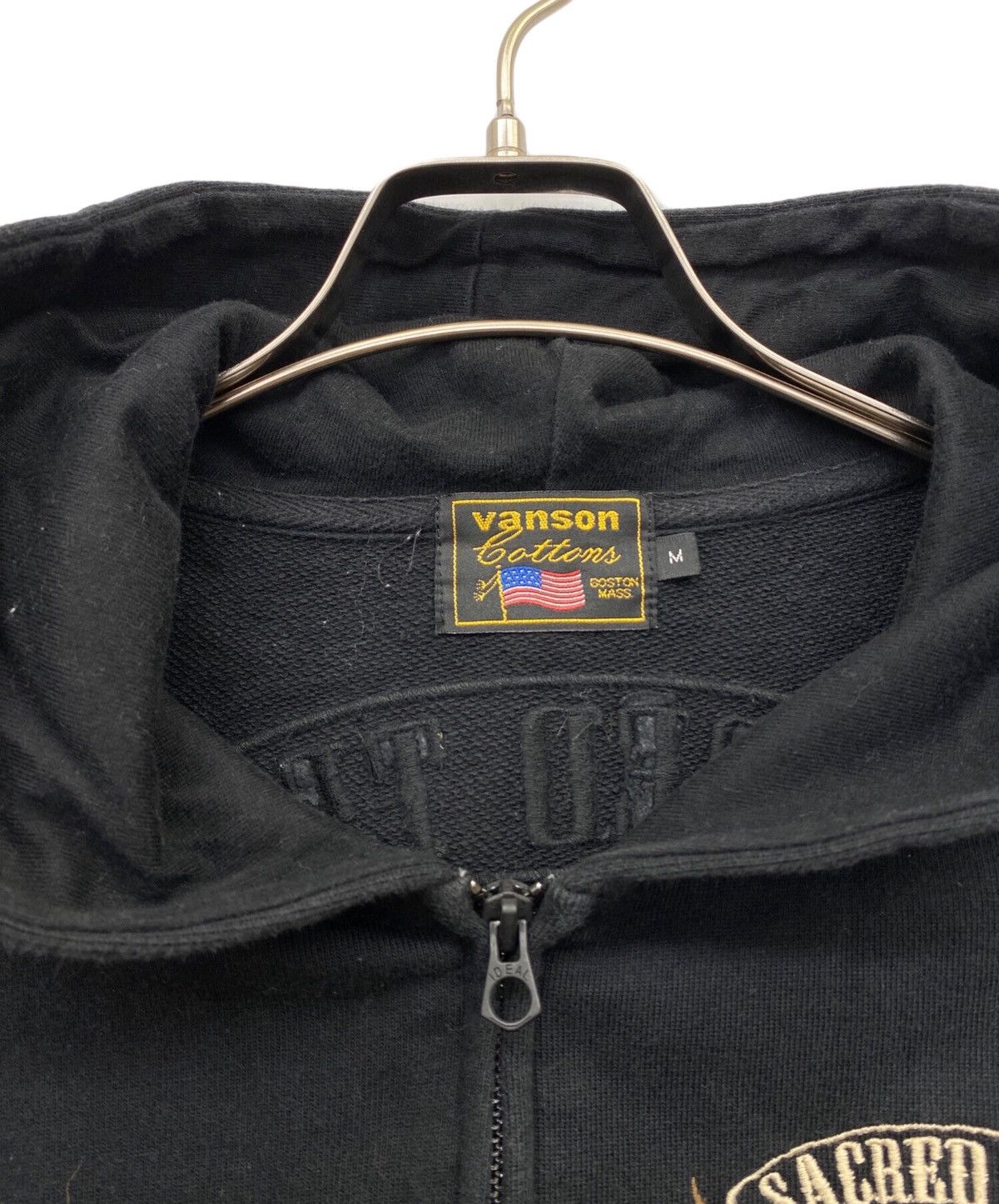 Vanson Leathers Rare🔥 Vanson Going Down the Road Zipup Hoodie Size US M / EU 48-50 / 2 - 3 Thumbnail