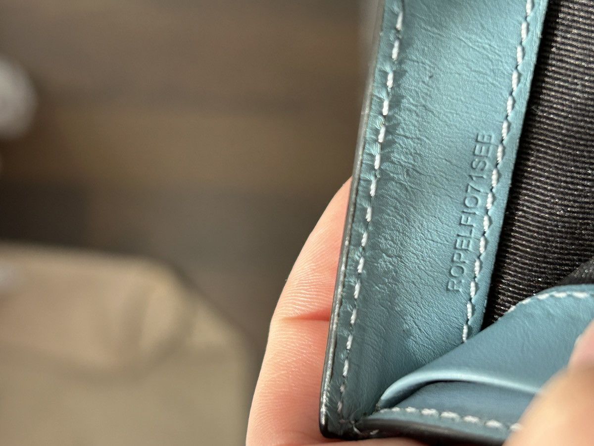 Burberry Burberry Grained Leather Bi-Fold Wallet NEW 700$ Size ONE SIZE - 9 Thumbnail