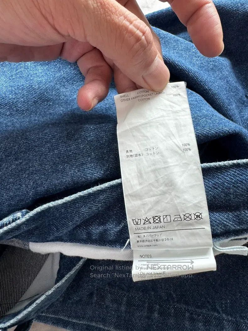 Wtaps Wtaps size 4 denim shorts Size US 39 - 7 Thumbnail