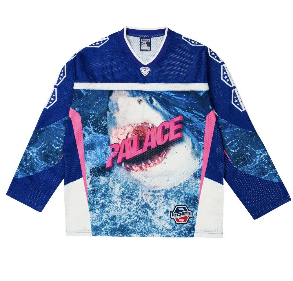 スケートボード PALACE building your world hockey jersey BUILDING YOUR WORLD HOCKEY JERSEY | PALACE SKATEBOARDS