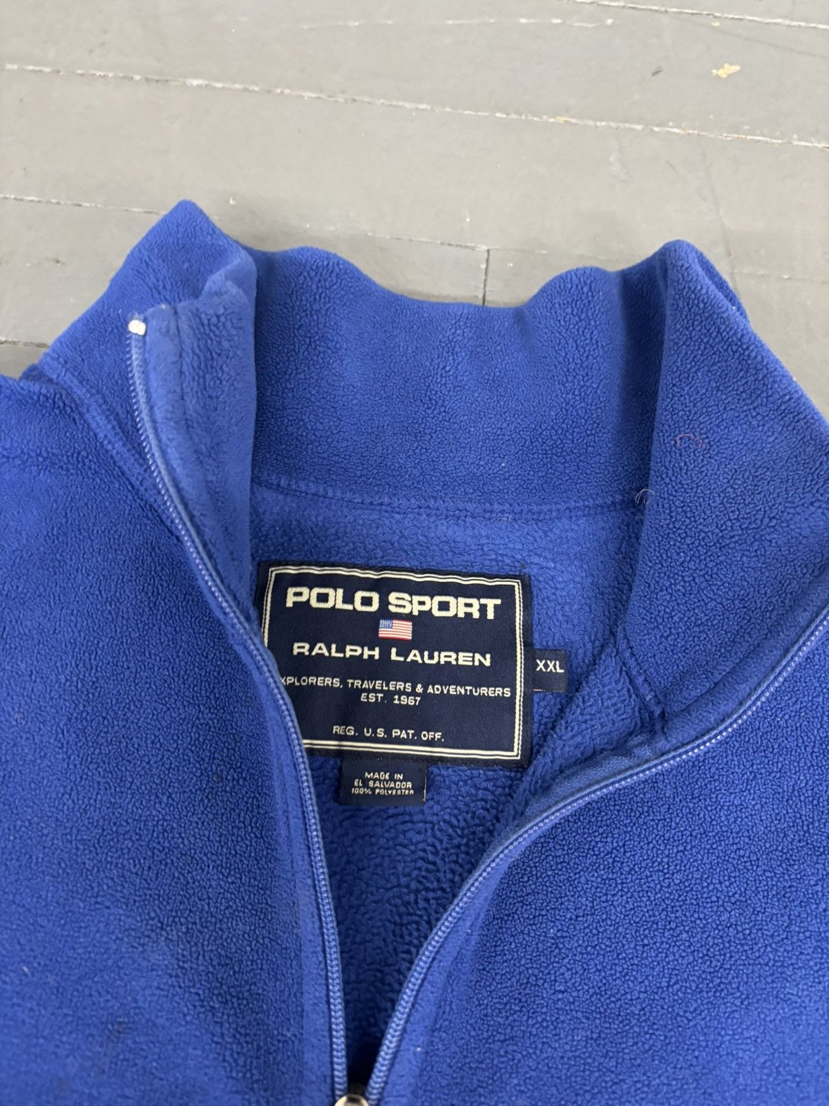Polo Ralph Lauren Y2K polo sport 1/4 zip fleece Size US XXL / EU 58 / 5 - 4 Thumbnail